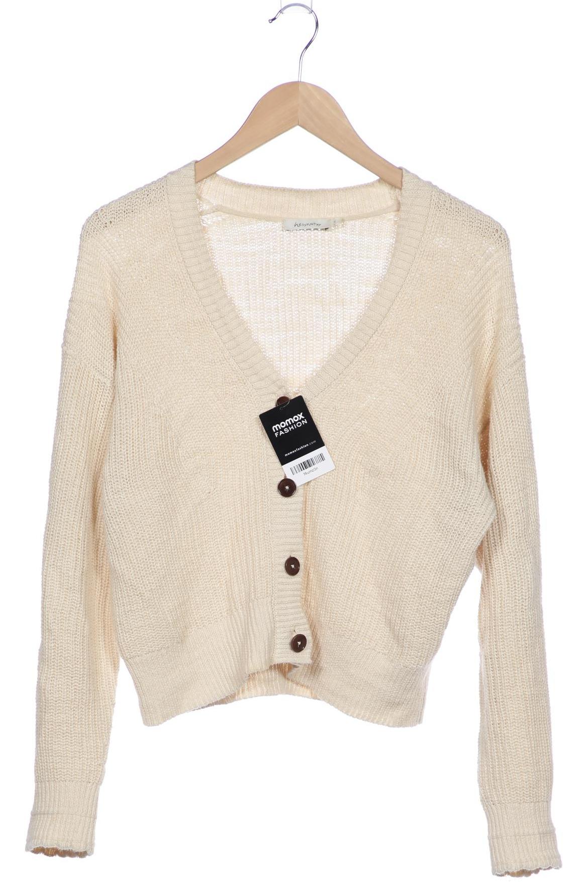 

hessnatur Damen Strickjacke, cremeweiß, Gr. 36