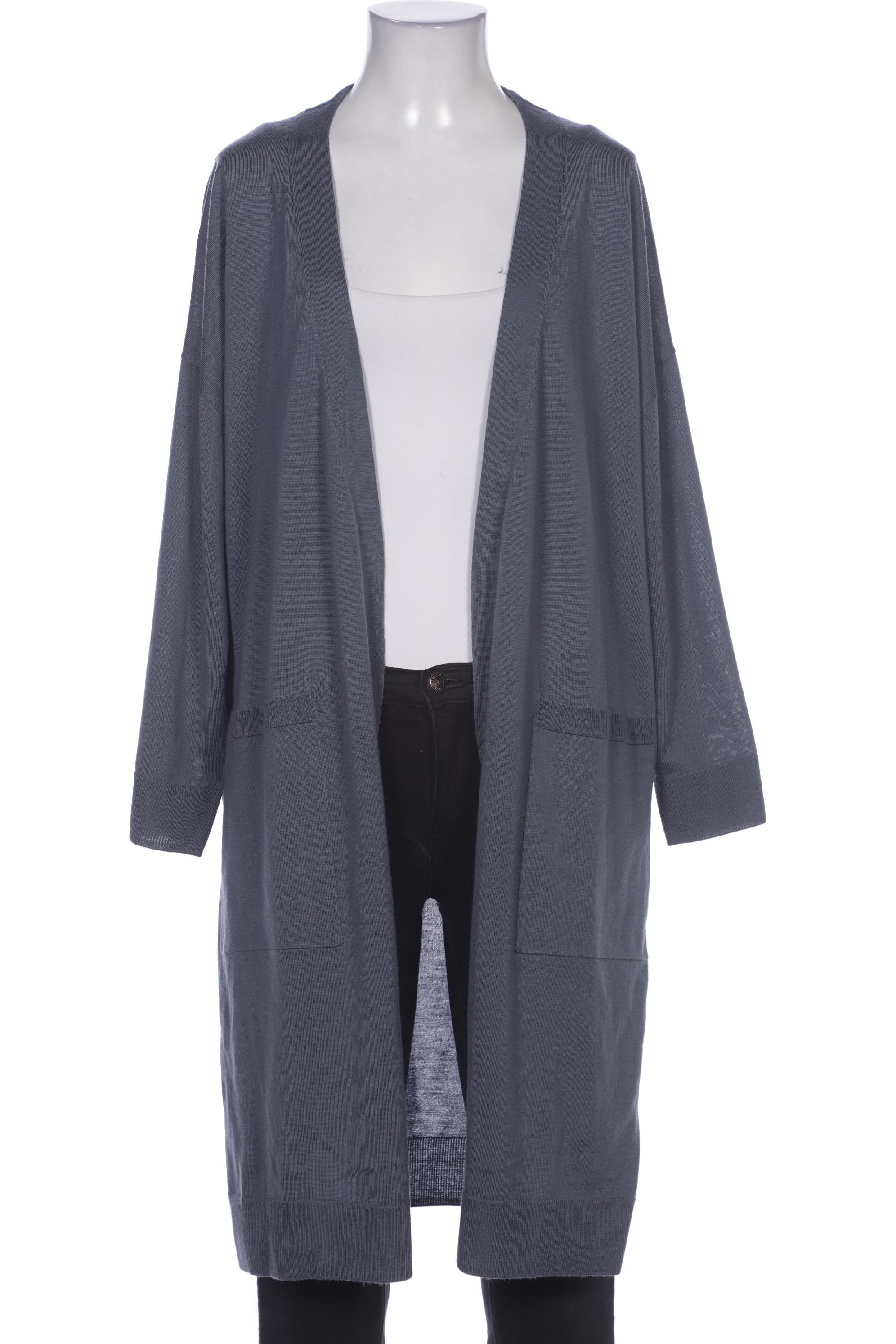 

hessnatur Damen Strickjacke, grau, Gr. 34