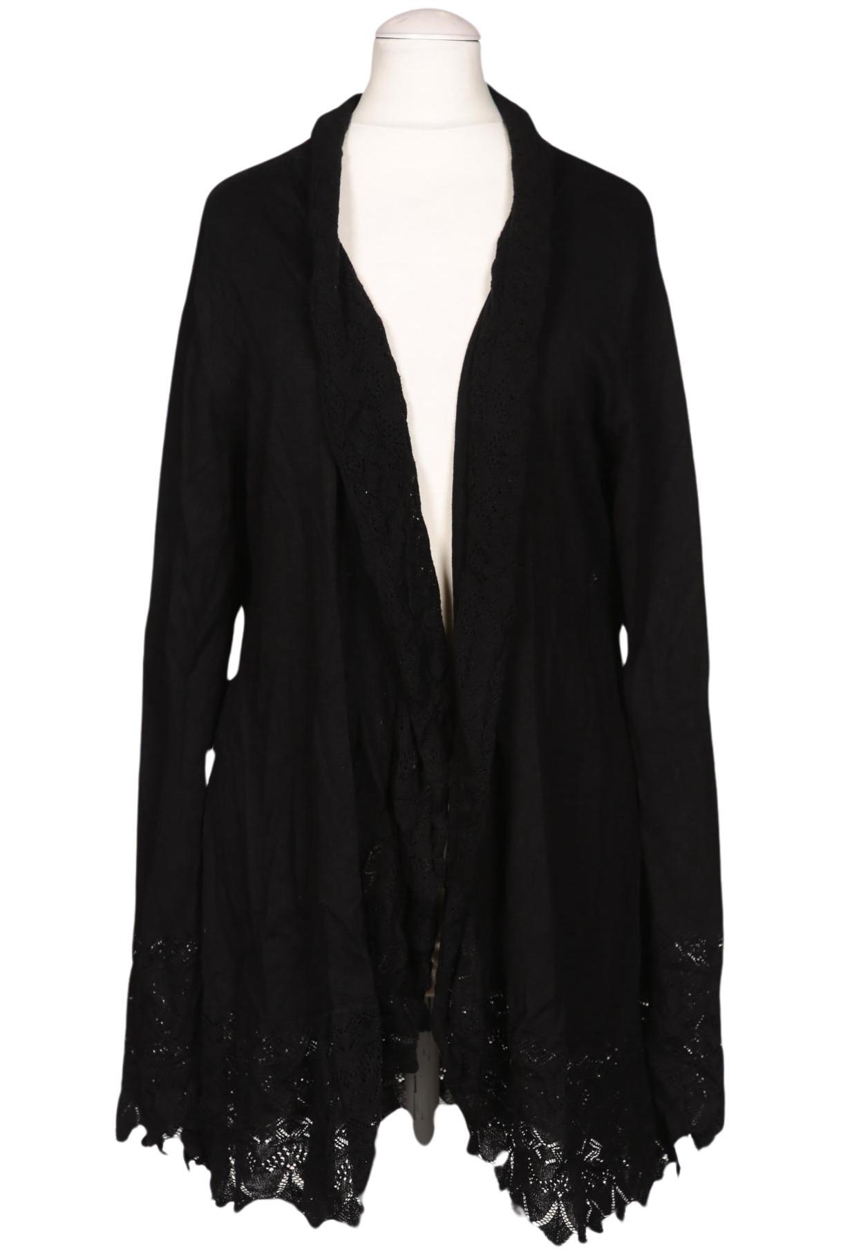 

hessnatur Damen Strickjacke, schwarz, Gr. 36