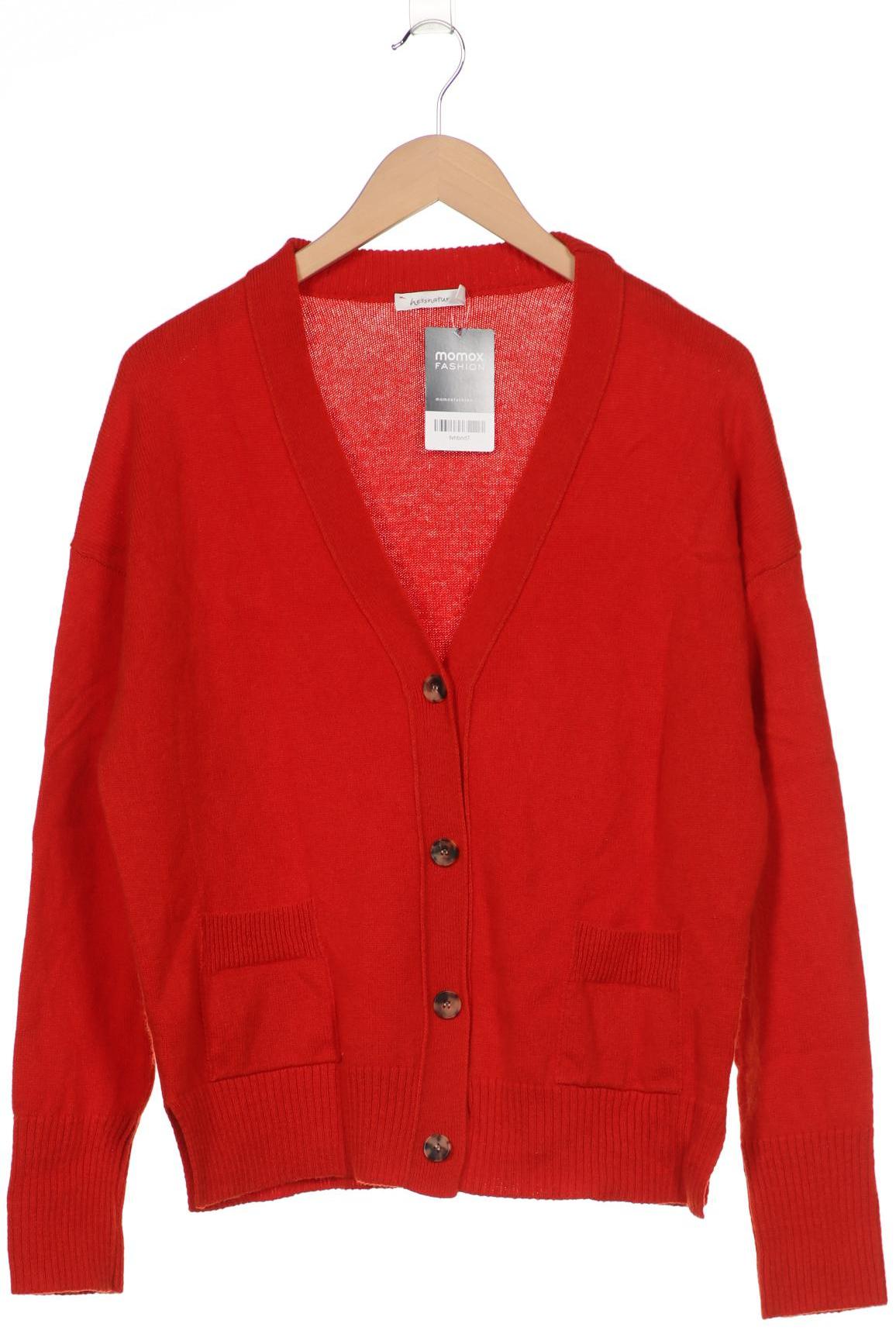 

hessnatur Damen Strickjacke, rot, Gr. 40