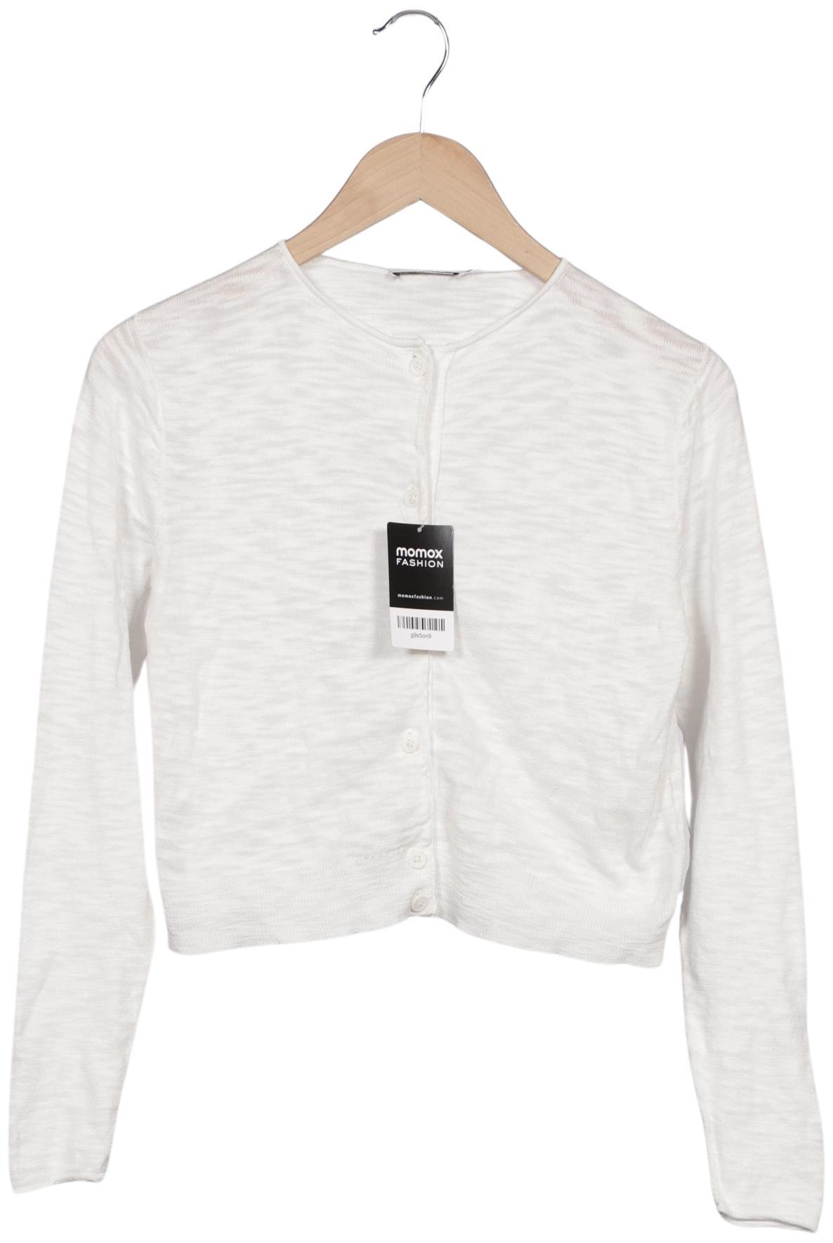 

hessnatur Damen Strickjacke, weiß, Gr. 34