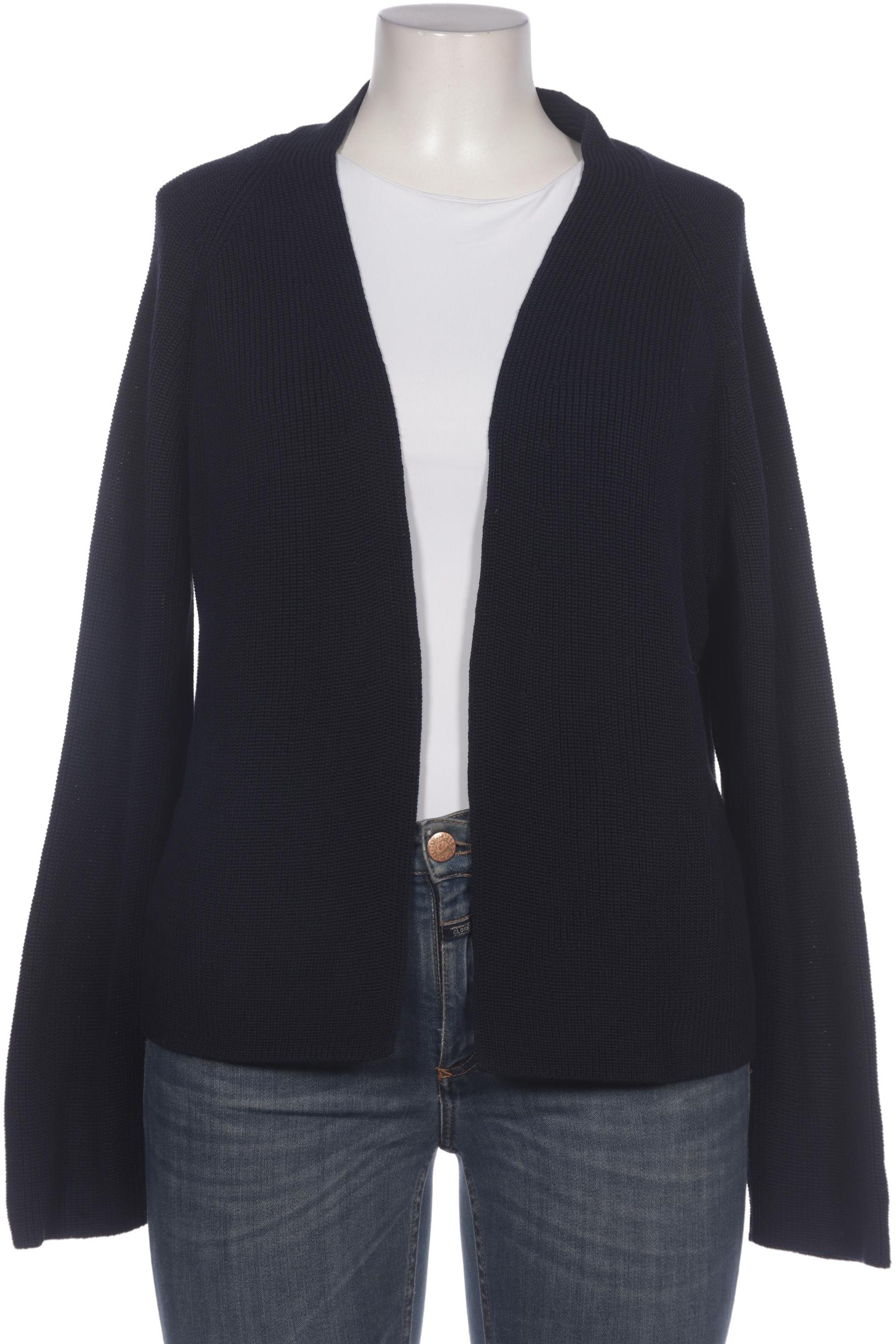 

hessnatur Damen Strickjacke, marineblau, Gr. 46