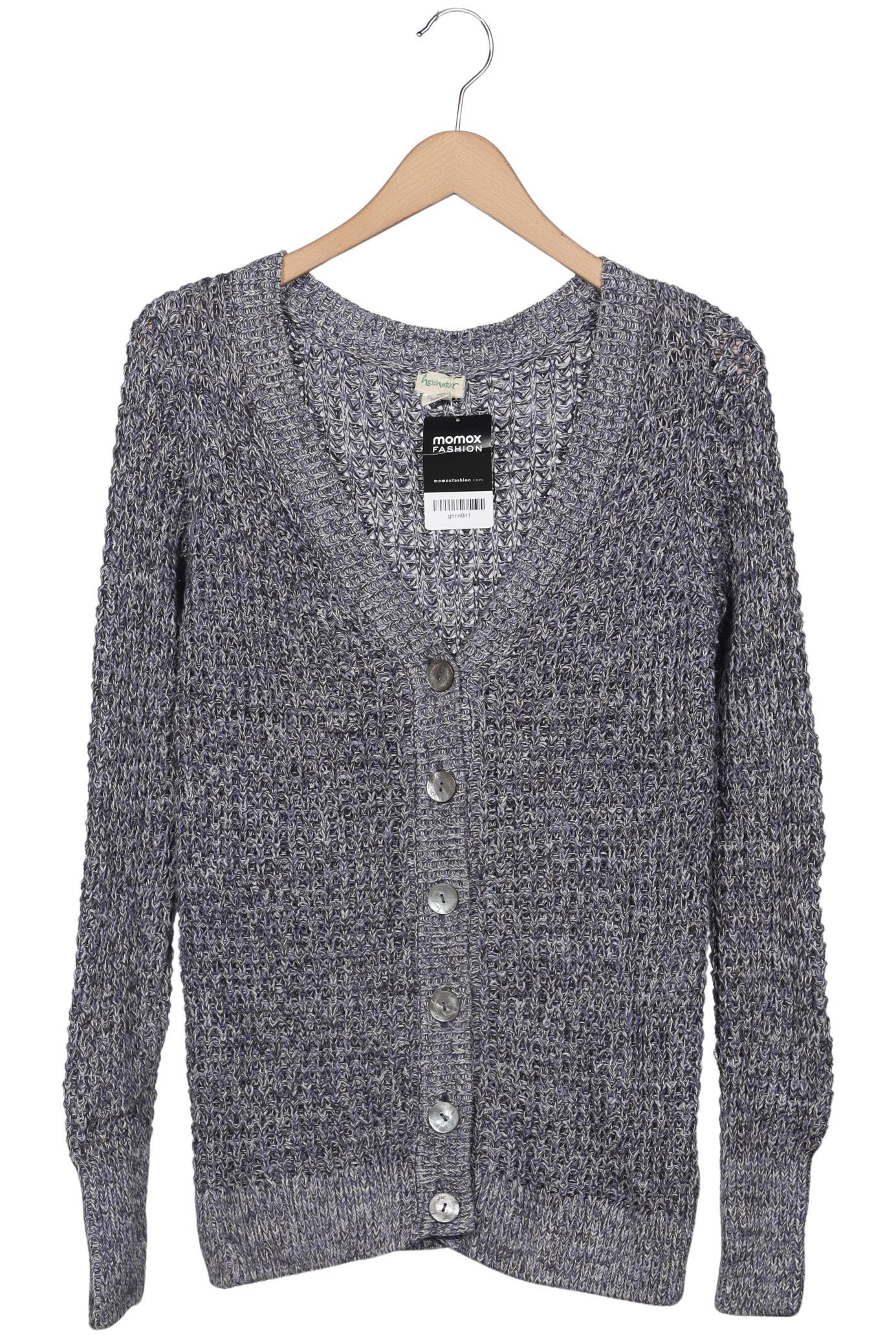 

hessnatur Damen Strickjacke, blau, Gr. 36
