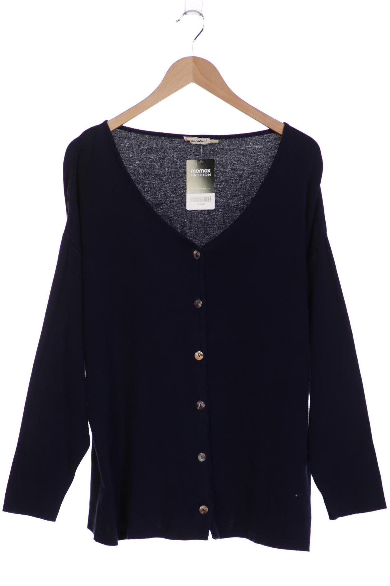 

hessnatur Damen Strickjacke, marineblau, Gr. 38