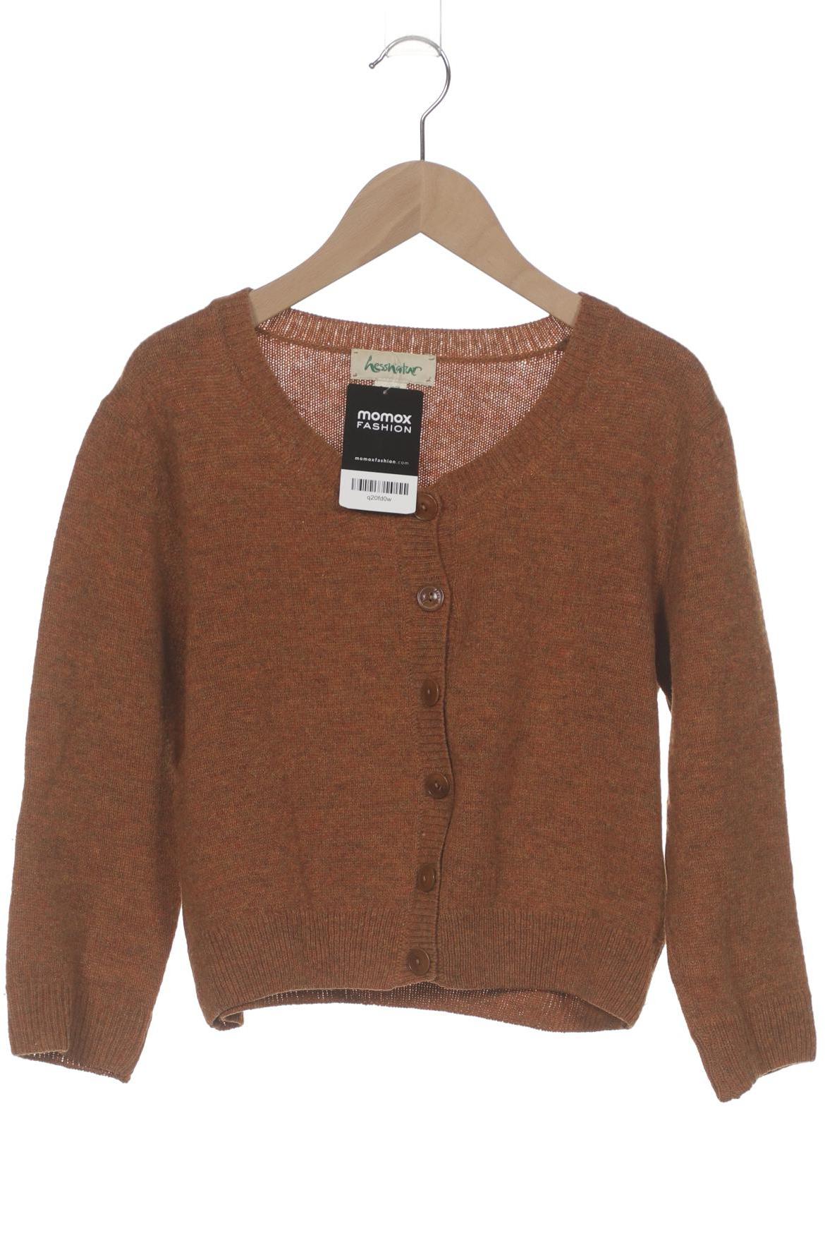 

hessnatur Damen Strickjacke, braun, Gr. 36