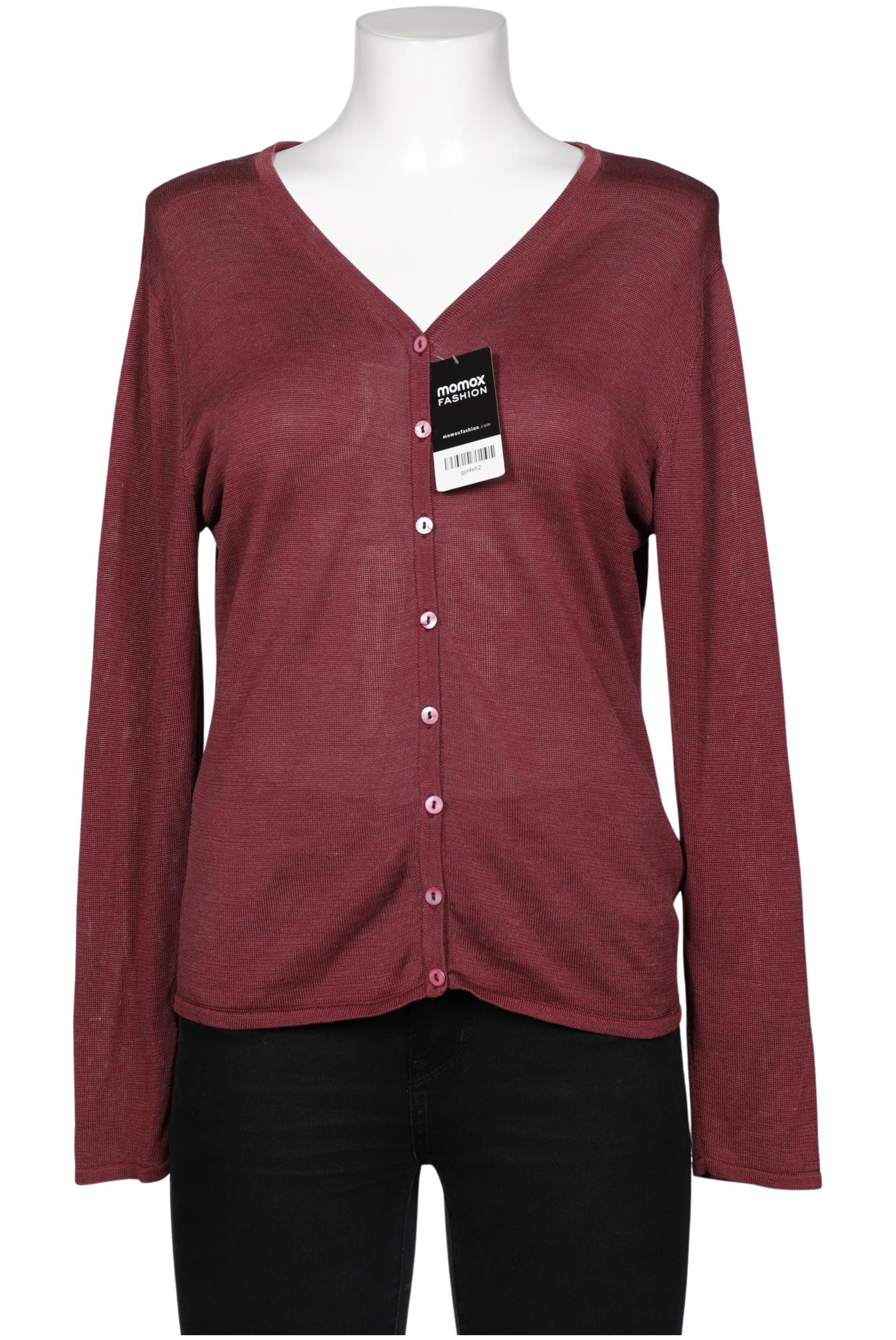 

hessnatur Damen Strickjacke, bordeaux, Gr. 38