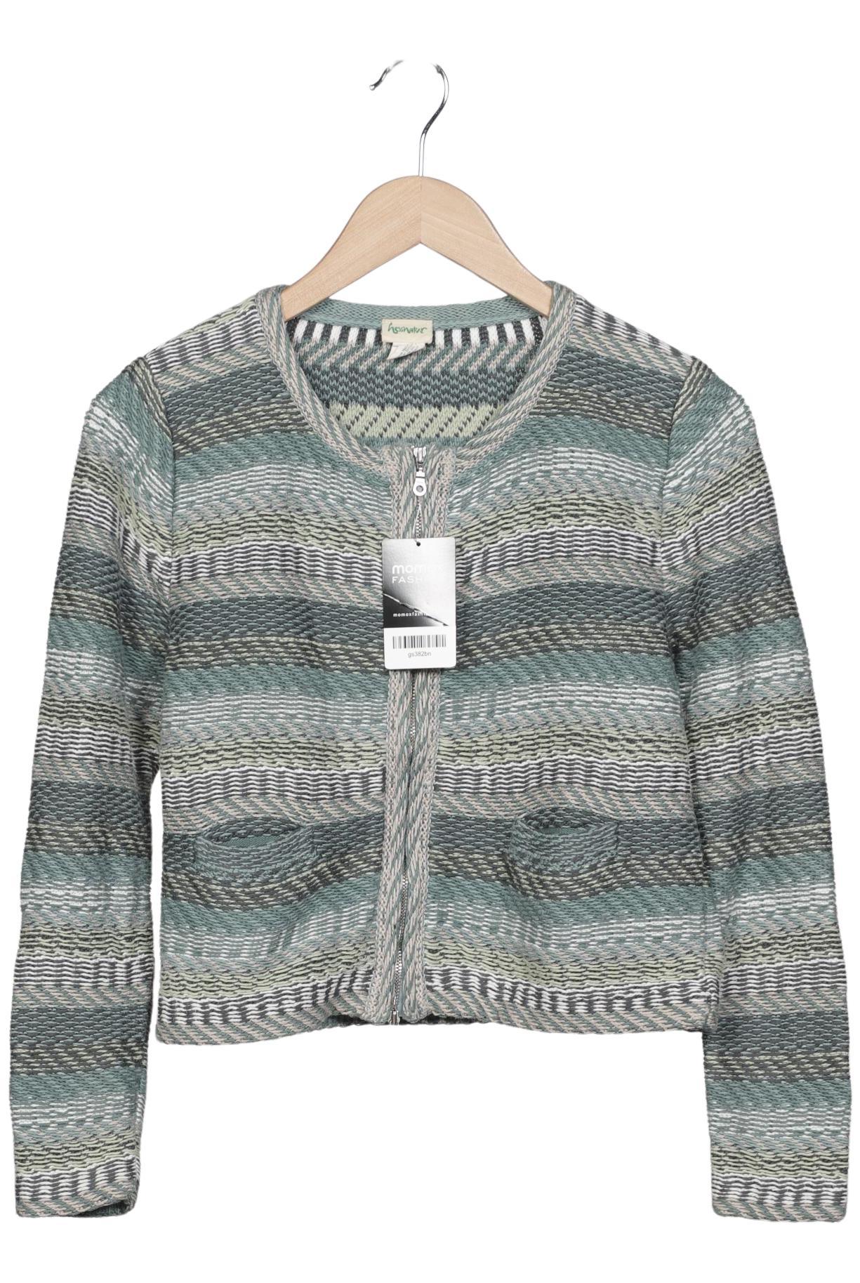 

hessnatur Damen Strickjacke, mehrfarbig, Gr. 34
