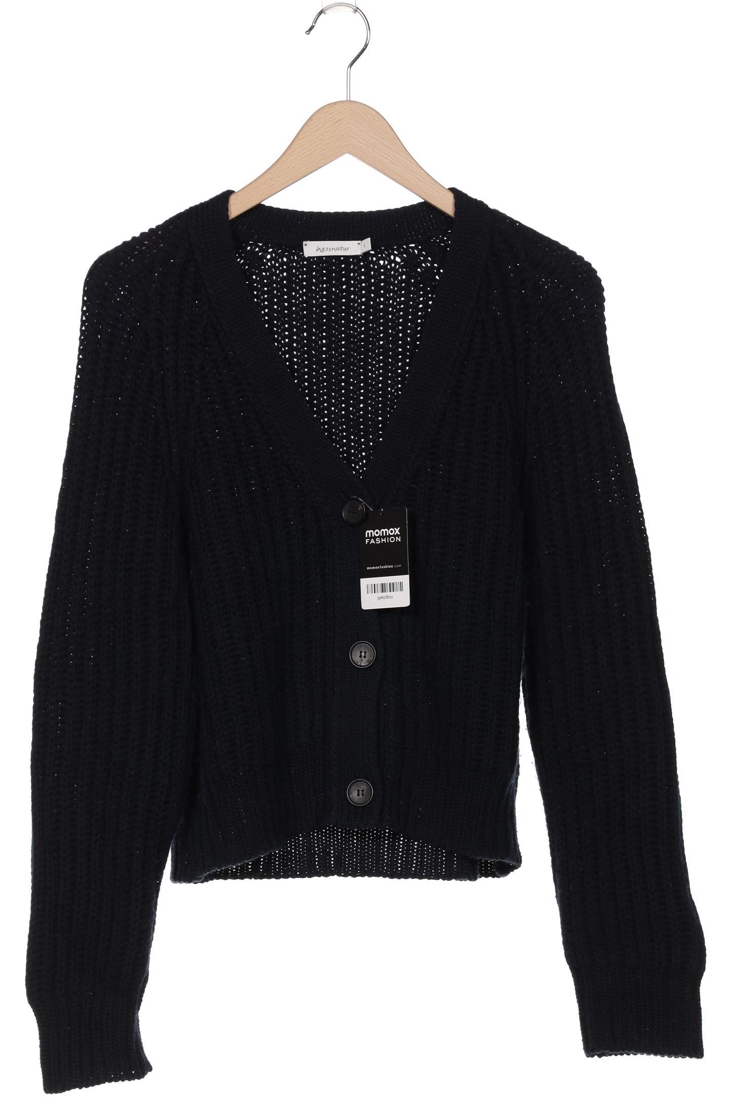 

hessnatur Damen Strickjacke, marineblau, Gr. 36