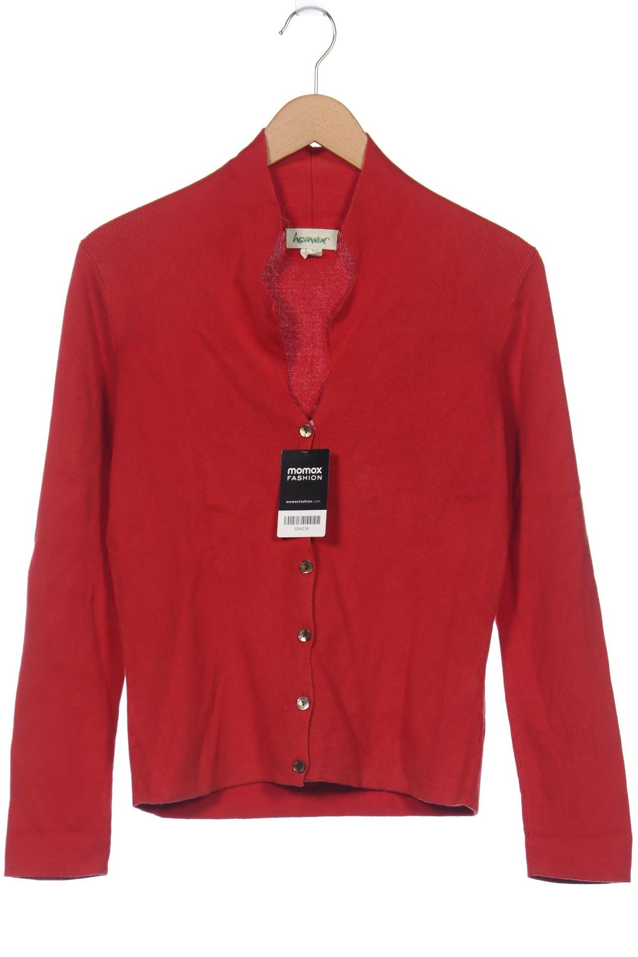 

hessnatur Damen Strickjacke, rot, Gr. 36