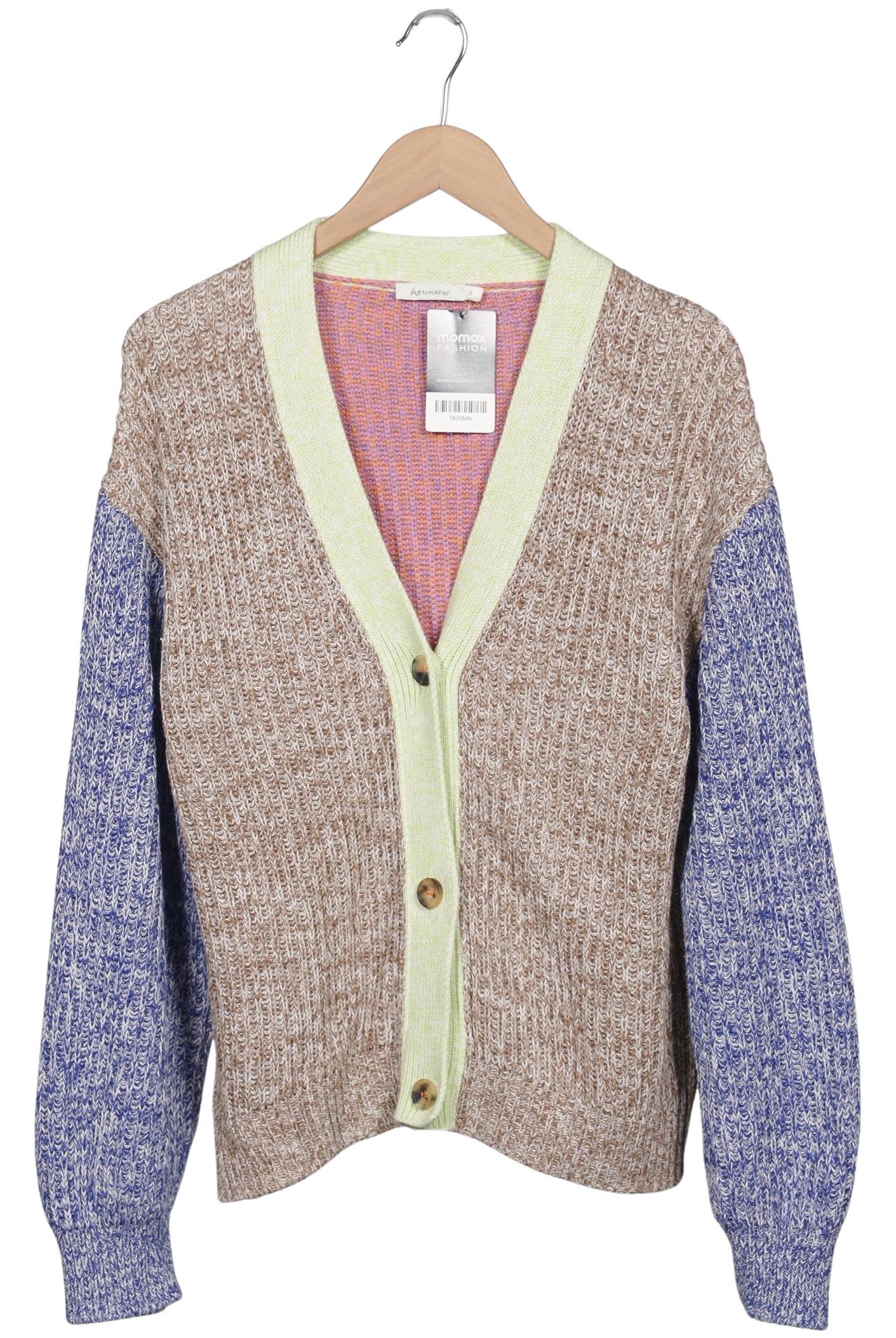 

hessnatur Damen Strickjacke, mehrfarbig, Gr. 36