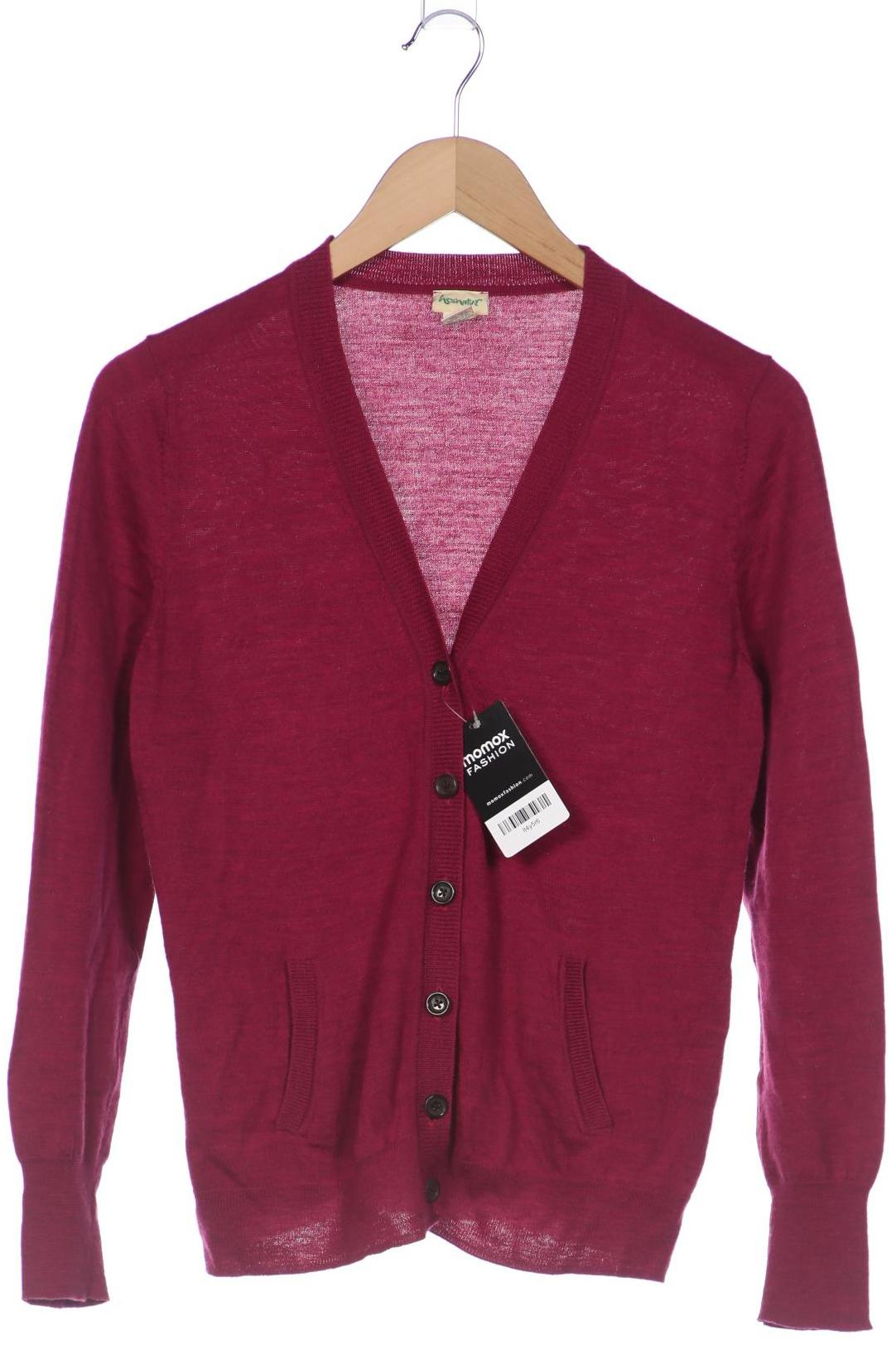 

hessnatur Damen Strickjacke, bordeaux, Gr. 36