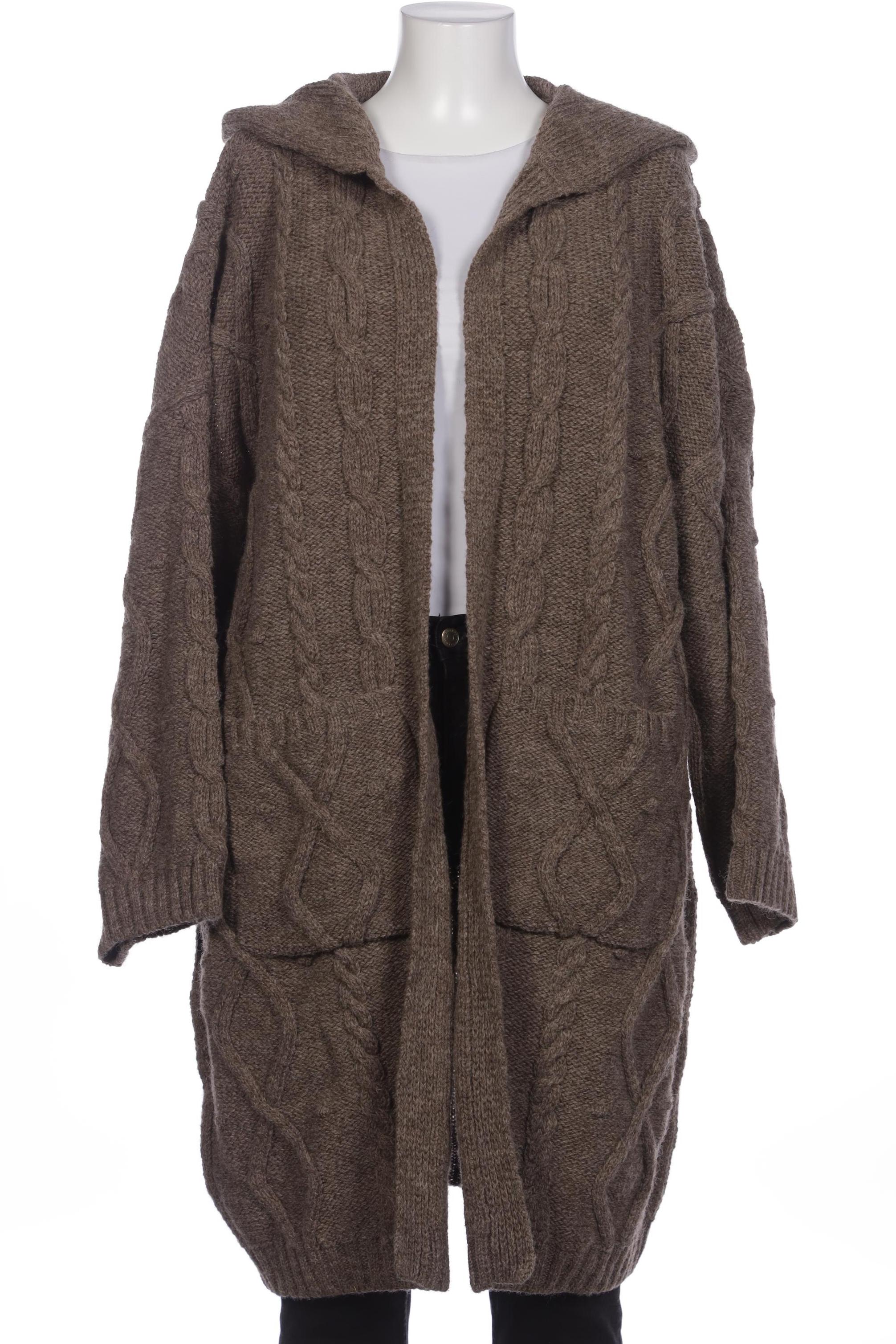 

hessnatur Damen Strickjacke, braun, Gr. 42