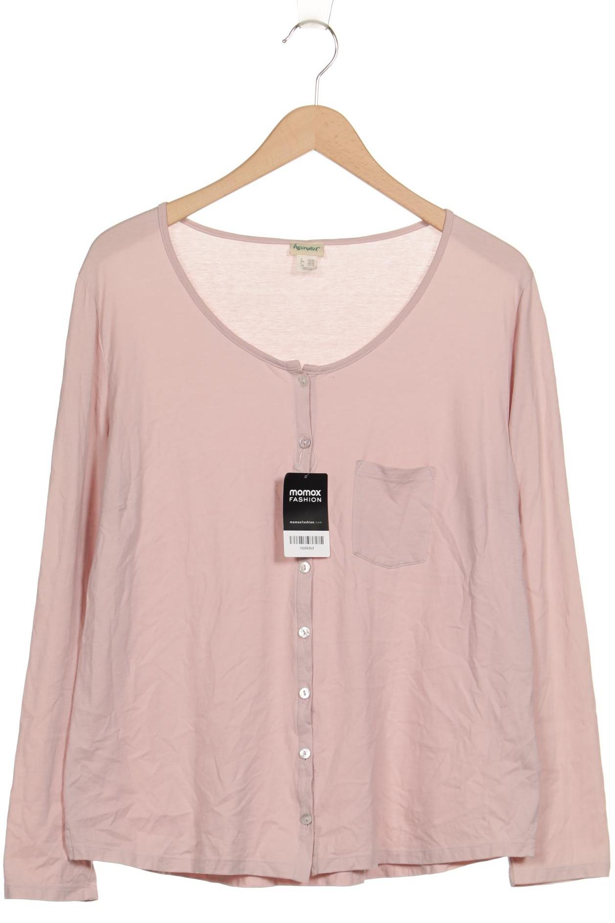 

hessnatur Damen Strickjacke, pink, Gr. 44