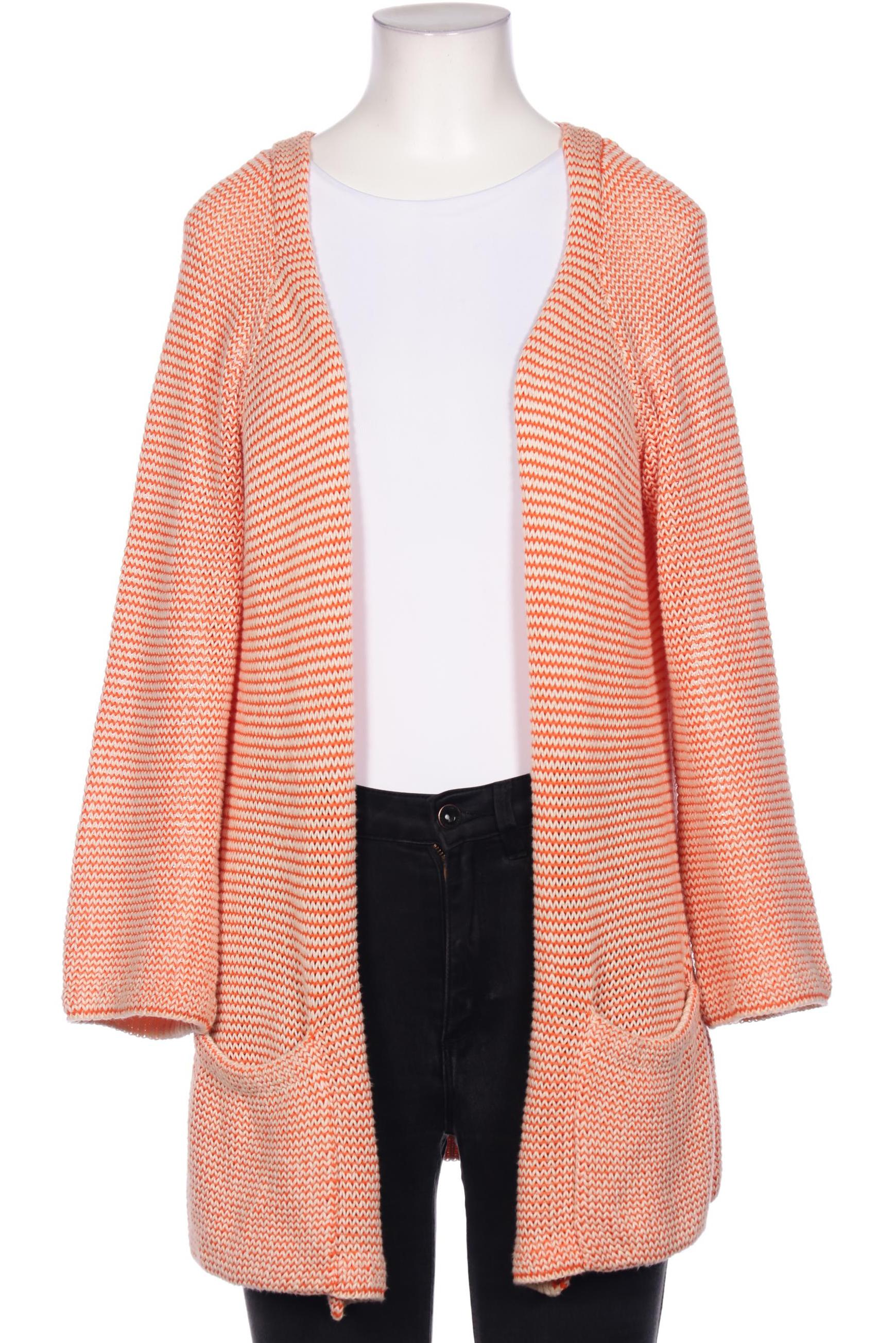 

hessnatur Damen Strickjacke, orange, Gr. 36