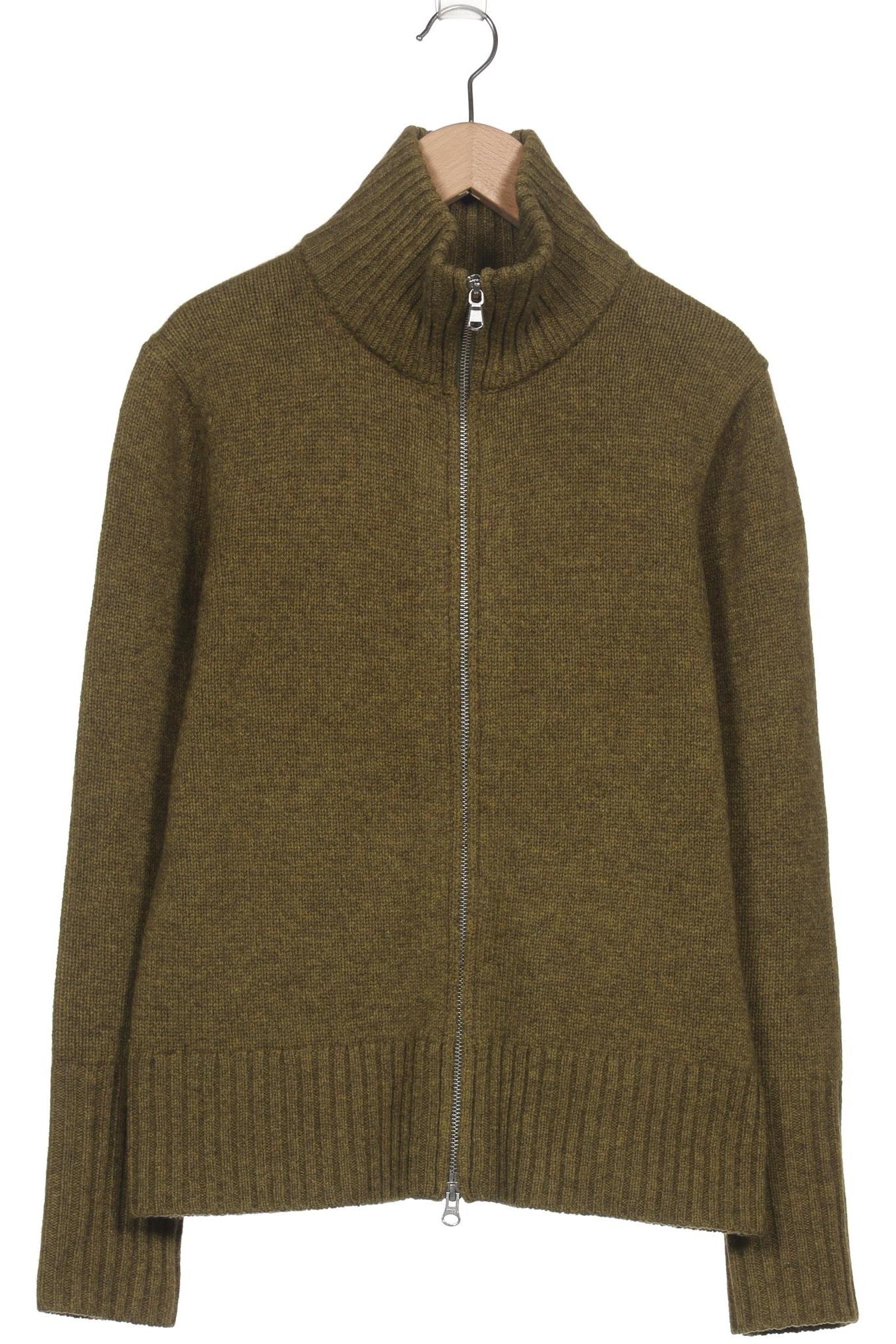 

hessnatur Damen Strickjacke, grün, Gr. 36