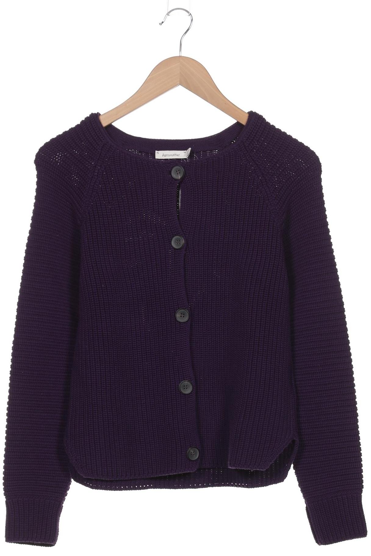 

hessnatur Damen Strickjacke, flieder, Gr. 34