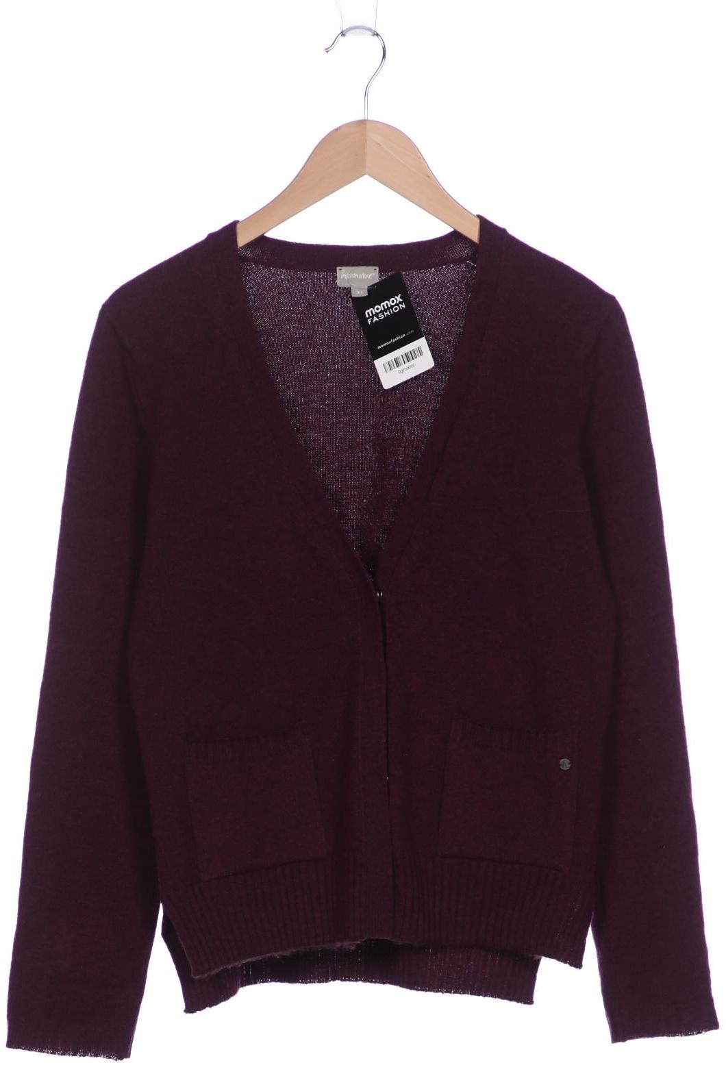 

hessnatur Damen Strickjacke, bordeaux, Gr. 36