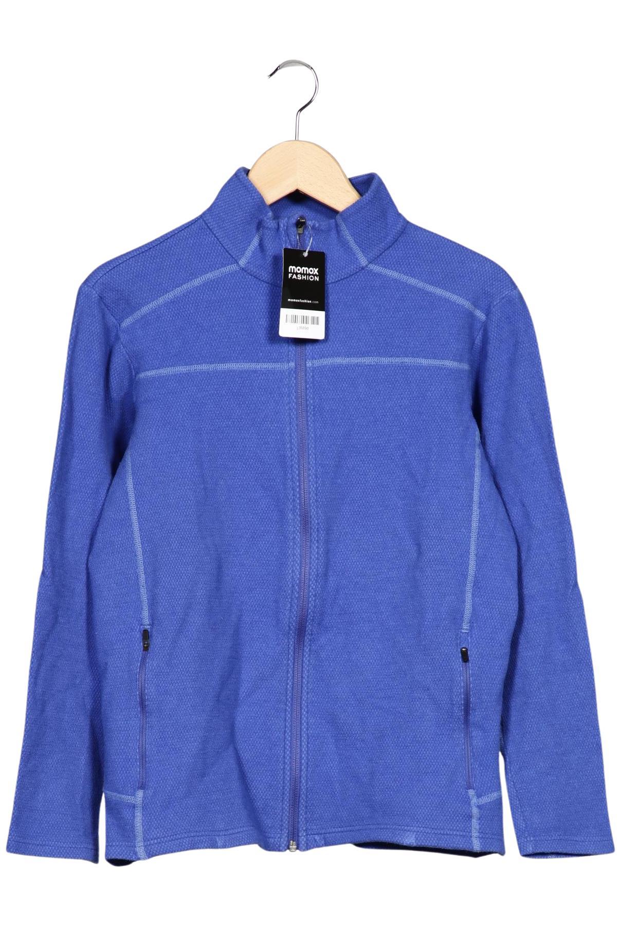 

hessnatur Damen Strickjacke, blau, Gr. 46