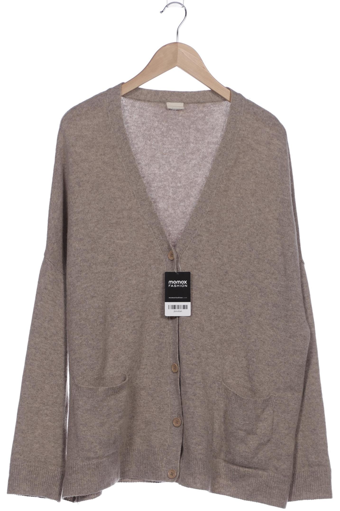 

hessnatur Damen Strickjacke, grau, Gr. 38