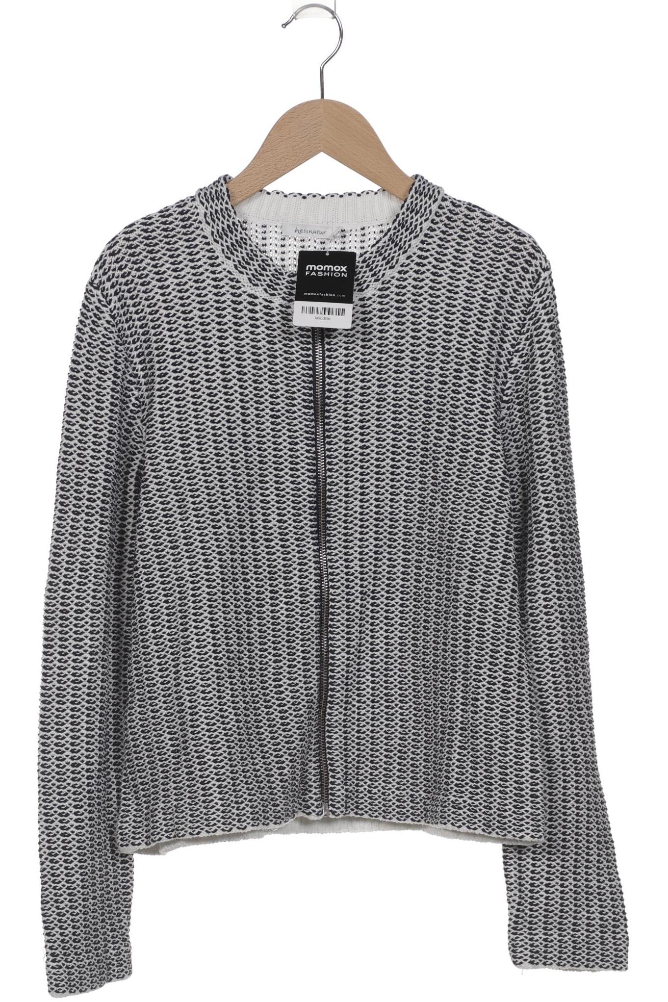 

hessnatur Damen Strickjacke, schwarz, Gr. 42