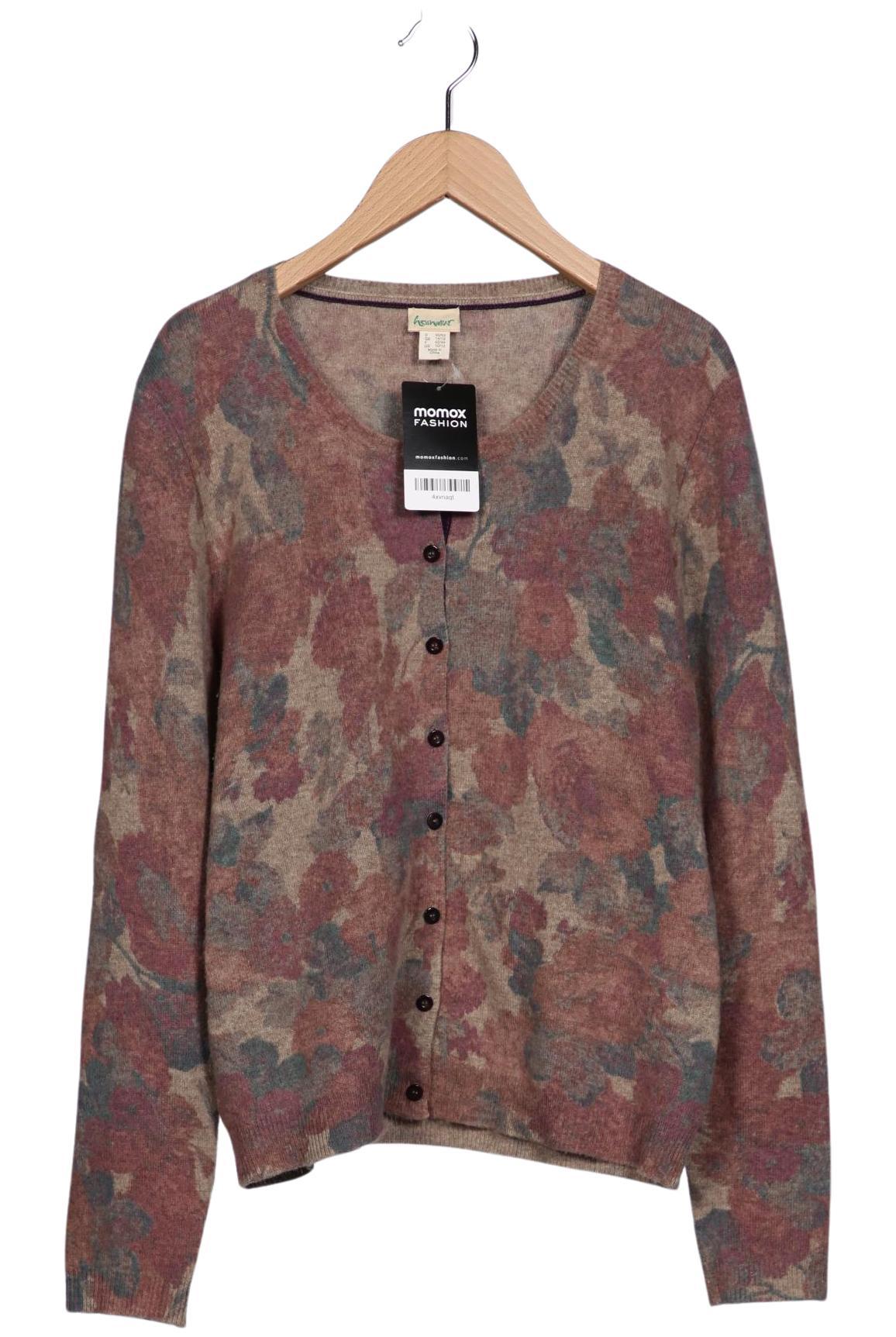 

hessnatur Damen Strickjacke, beige, Gr. 40