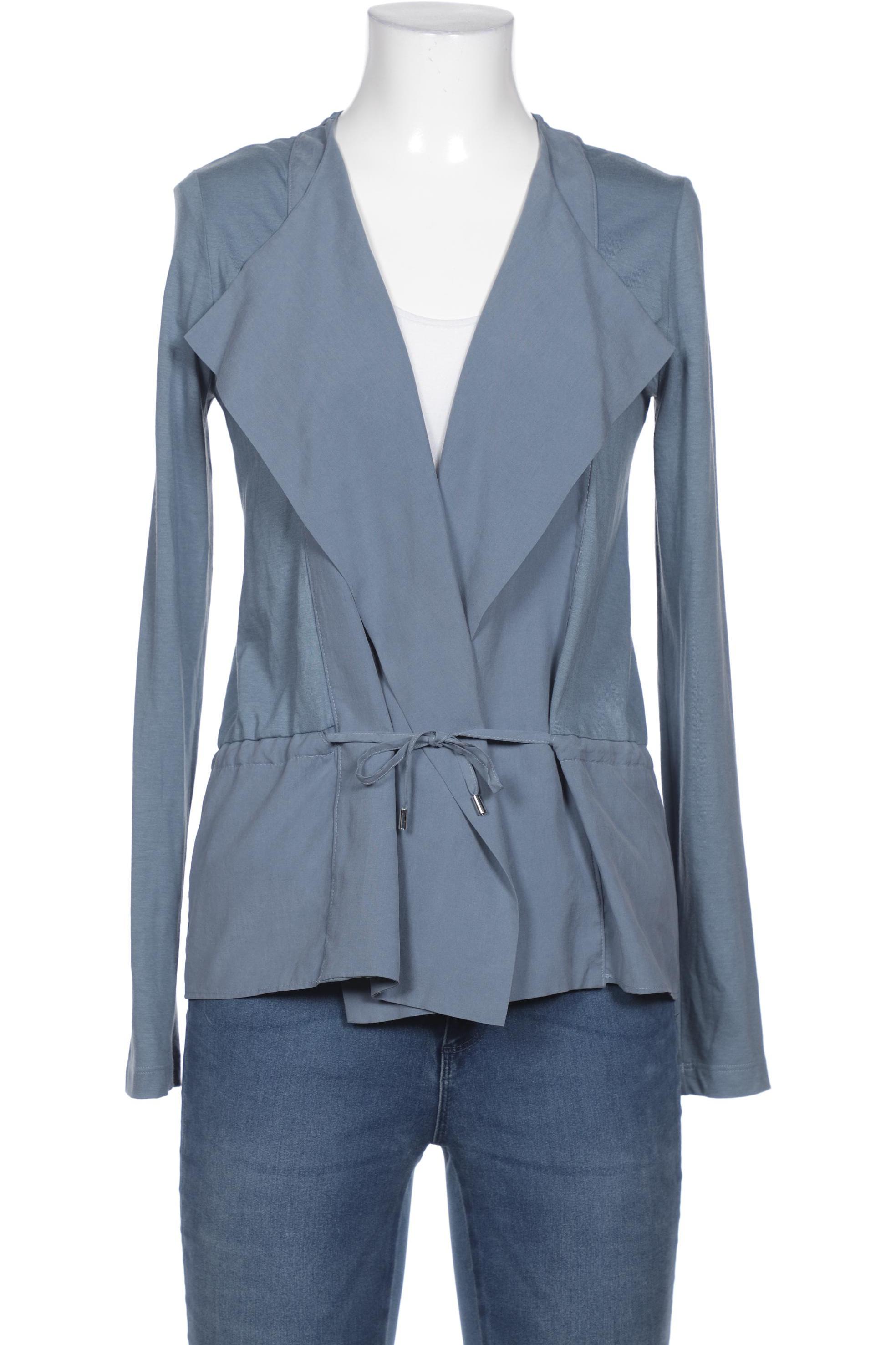

hessnatur Damen Strickjacke, blau, Gr. 34