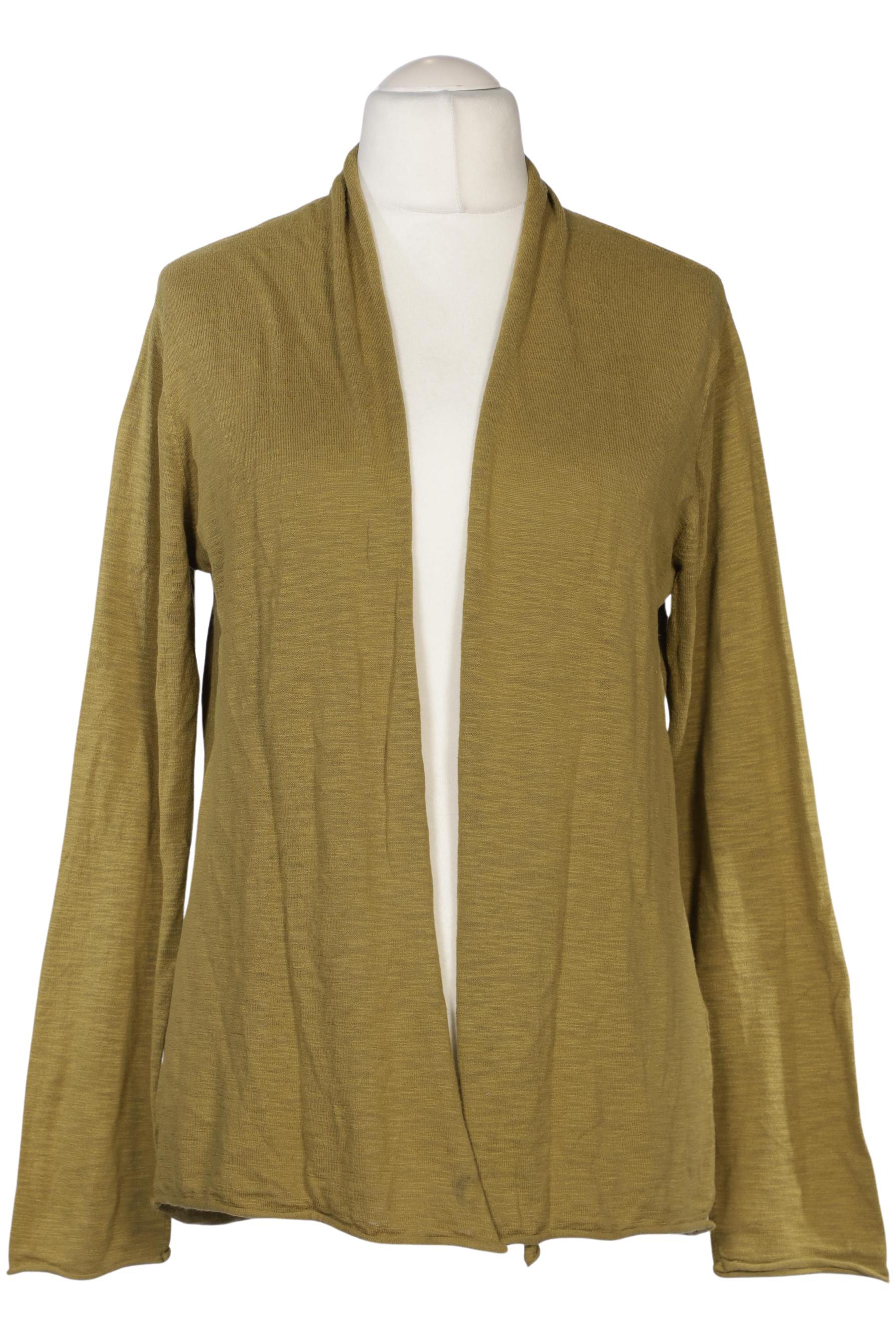 

hessnatur Damen Strickjacke, grün, Gr. 42