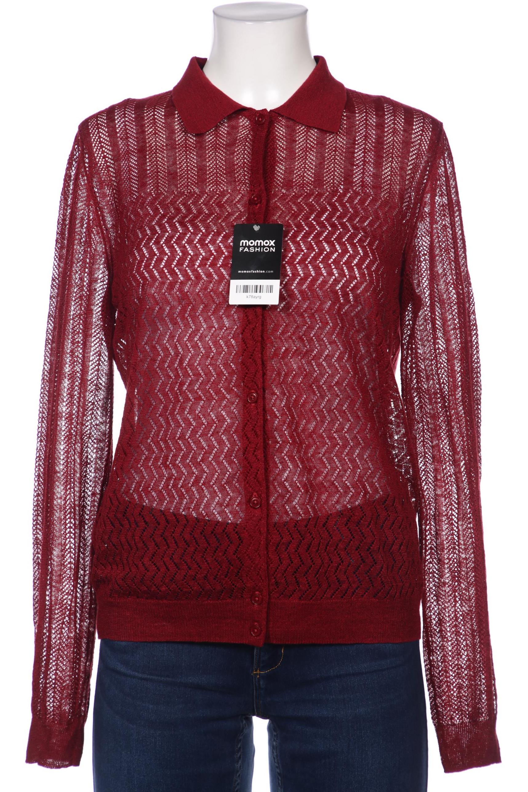 

hessnatur Damen Strickjacke, bordeaux, Gr. 40