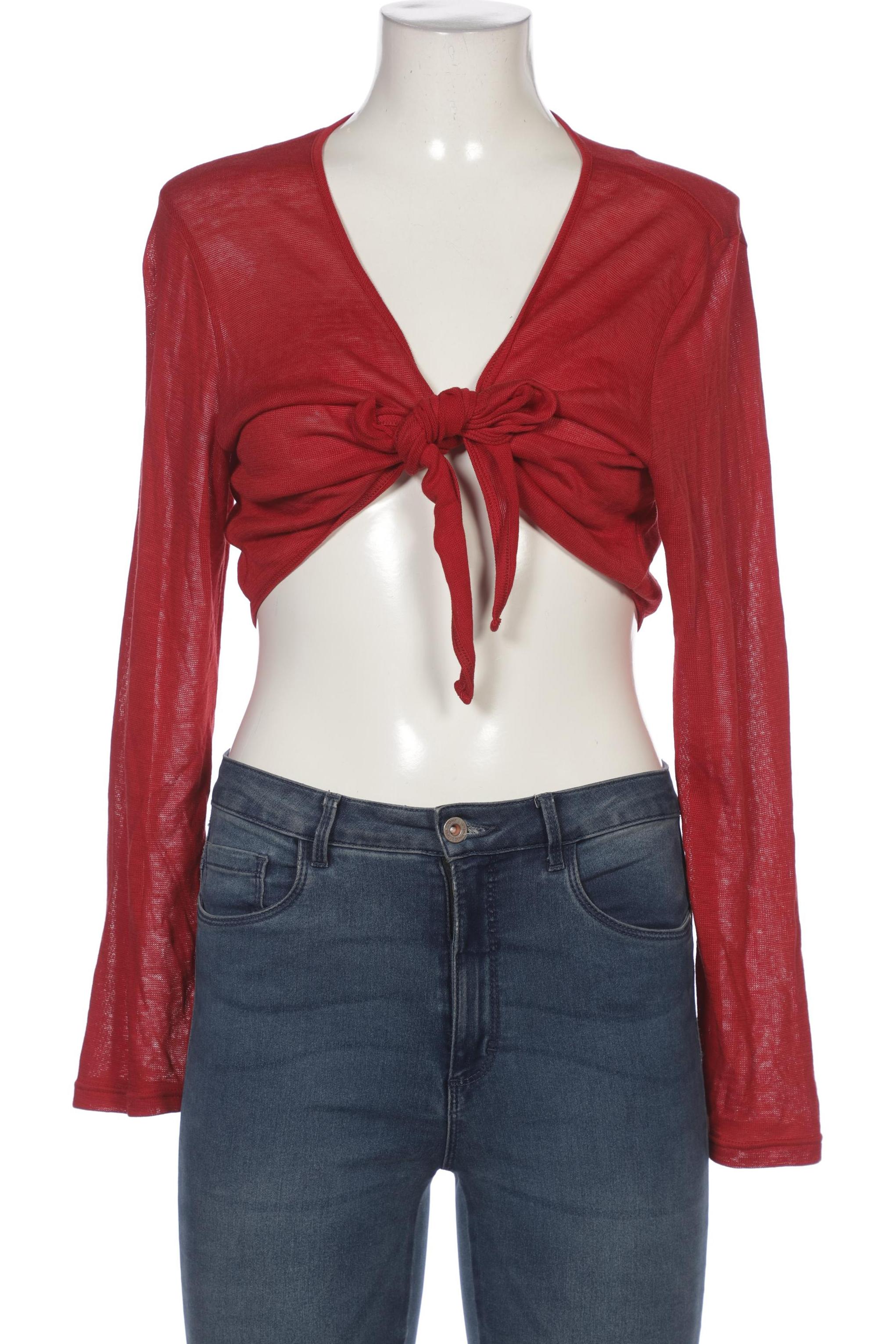 

hessnatur Damen Strickjacke, rot, Gr. 40