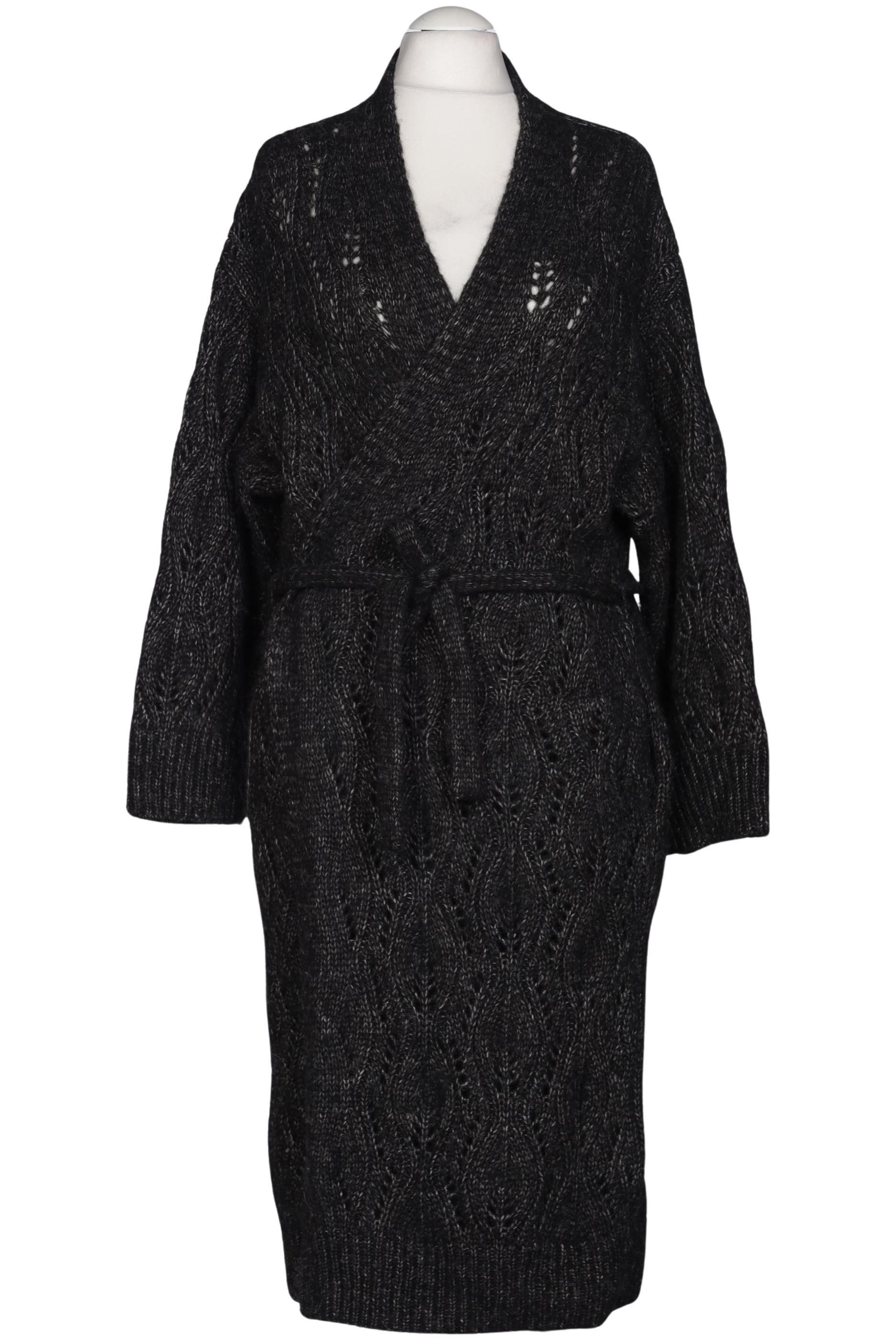 

hessnatur Damen Strickjacke, grau, Gr. 42