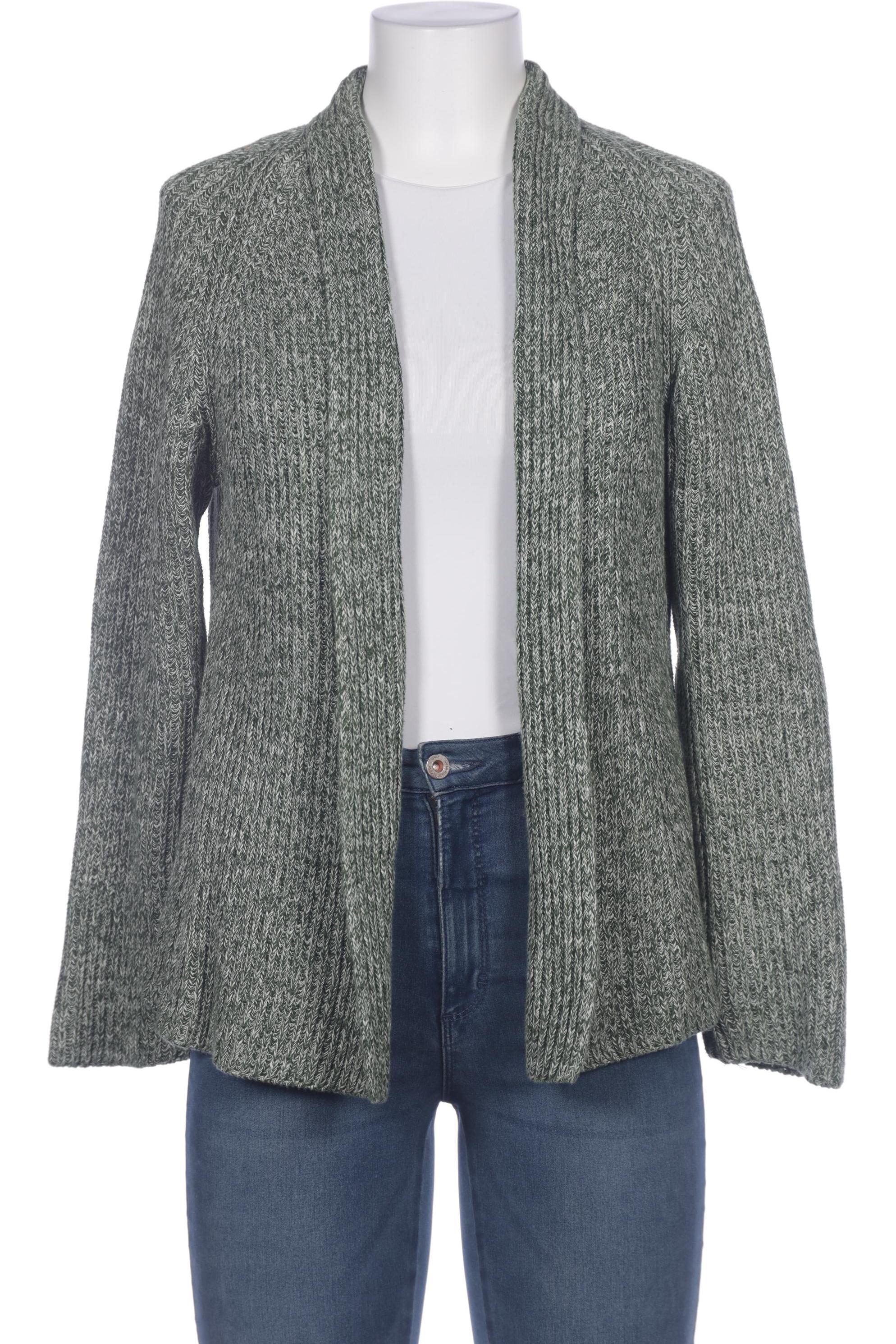 

hessnatur Damen Strickjacke, grün, Gr. 40