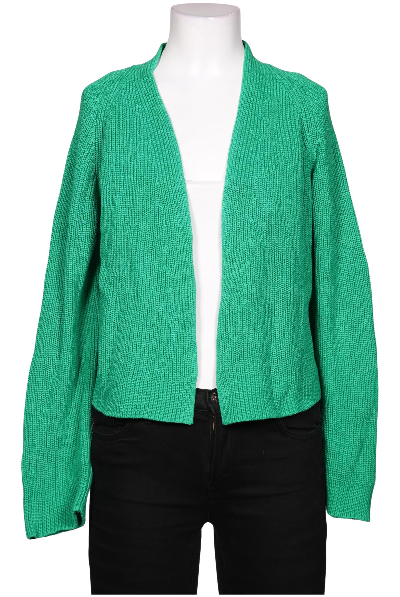 

hessnatur Damen Strickjacke, grün, Gr. 34