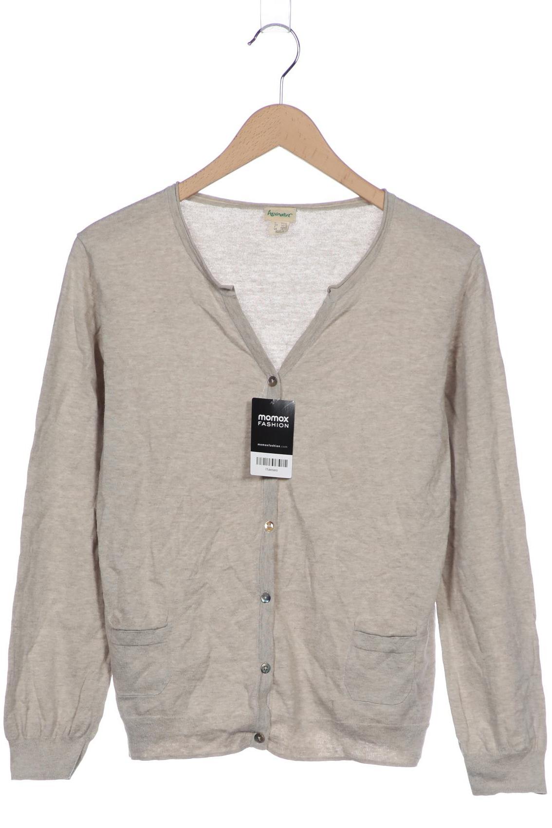 

hessnatur Damen Strickjacke, beige, Gr. 40