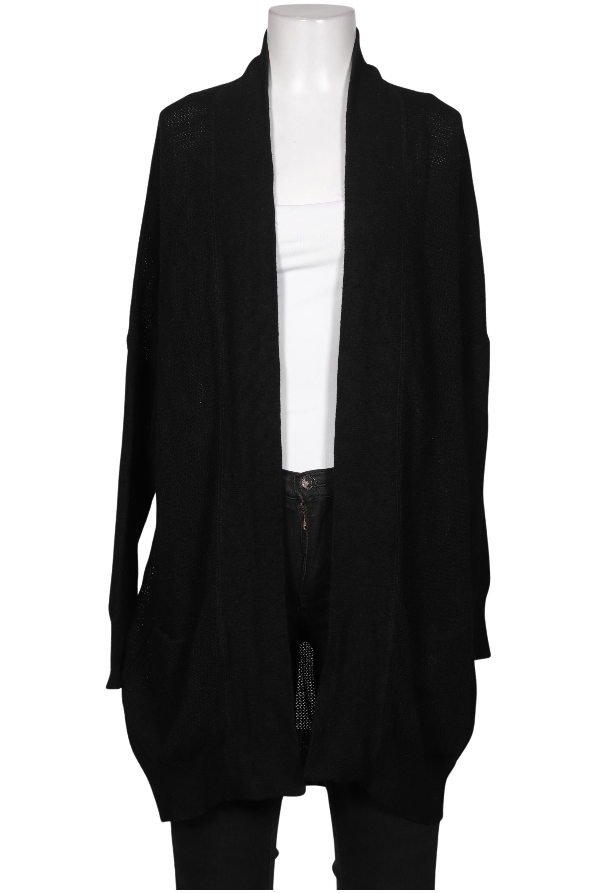 

hessnatur Damen Strickjacke, schwarz, Gr. 36