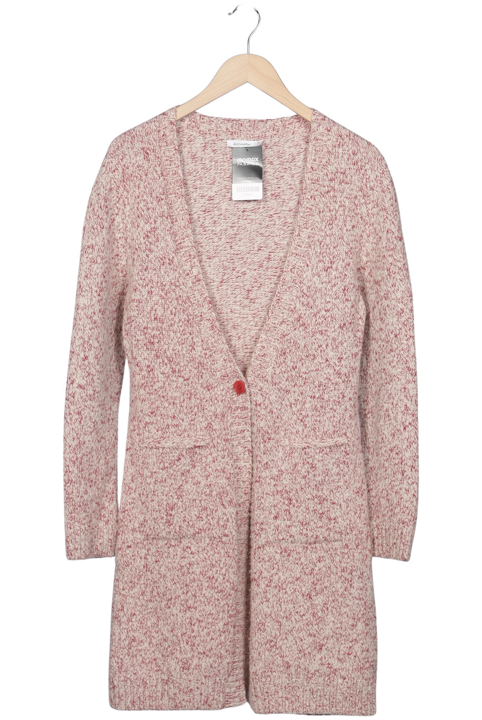 

hessnatur Damen Strickjacke, pink, Gr. 38