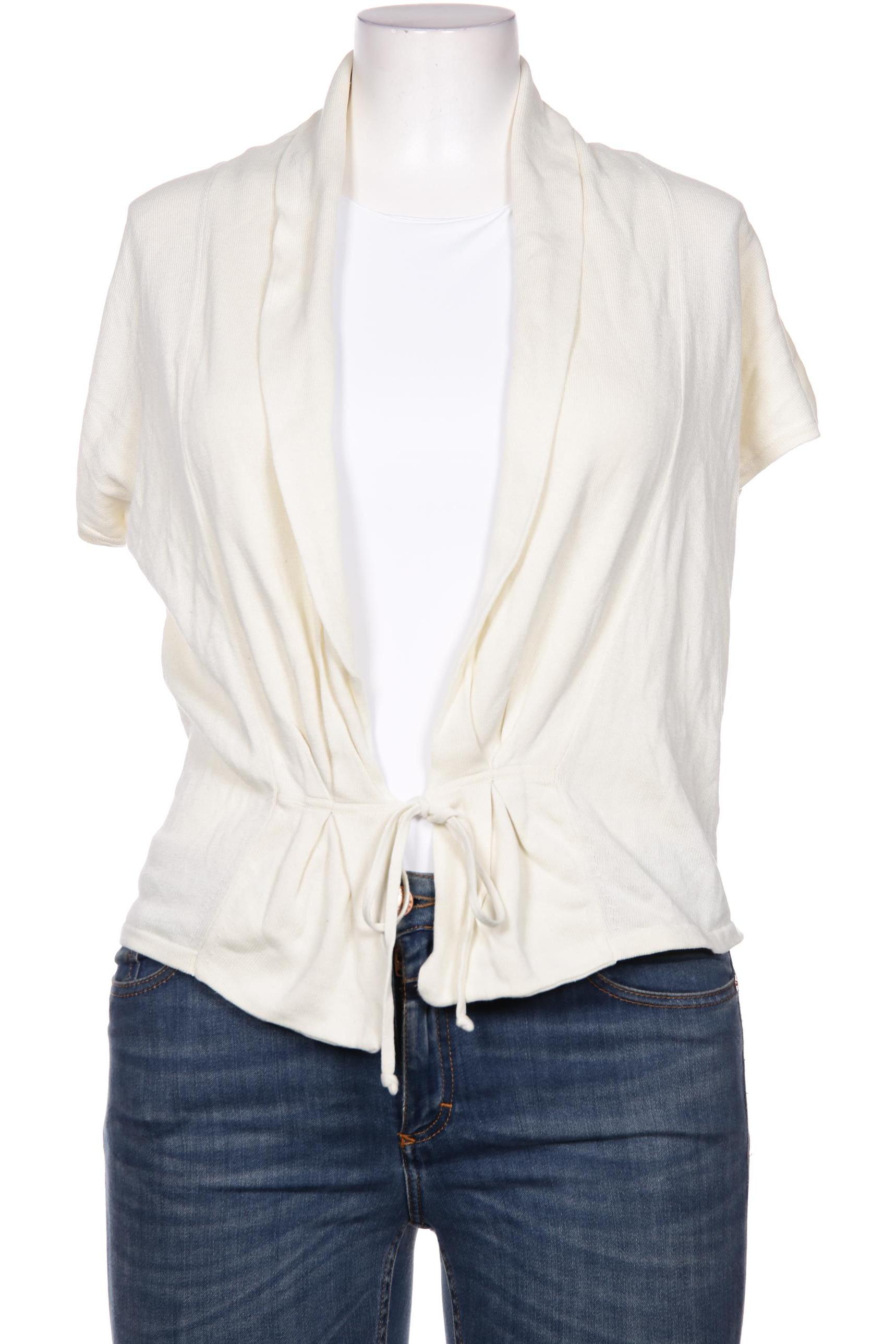 

hessnatur Damen Strickjacke, cremeweiß, Gr. 40