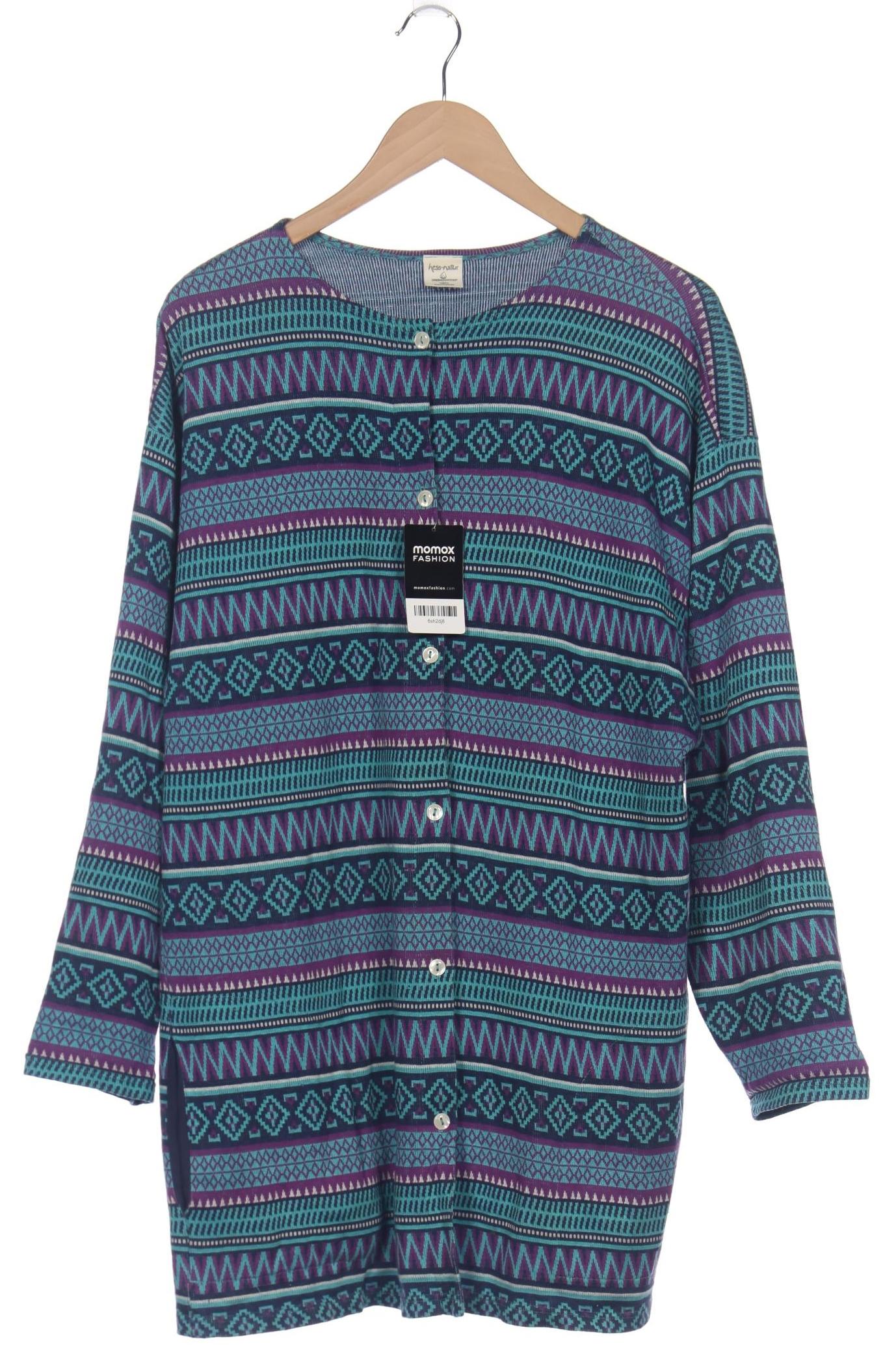 

hessnatur Damen Strickjacke, mehrfarbig, Gr. 42