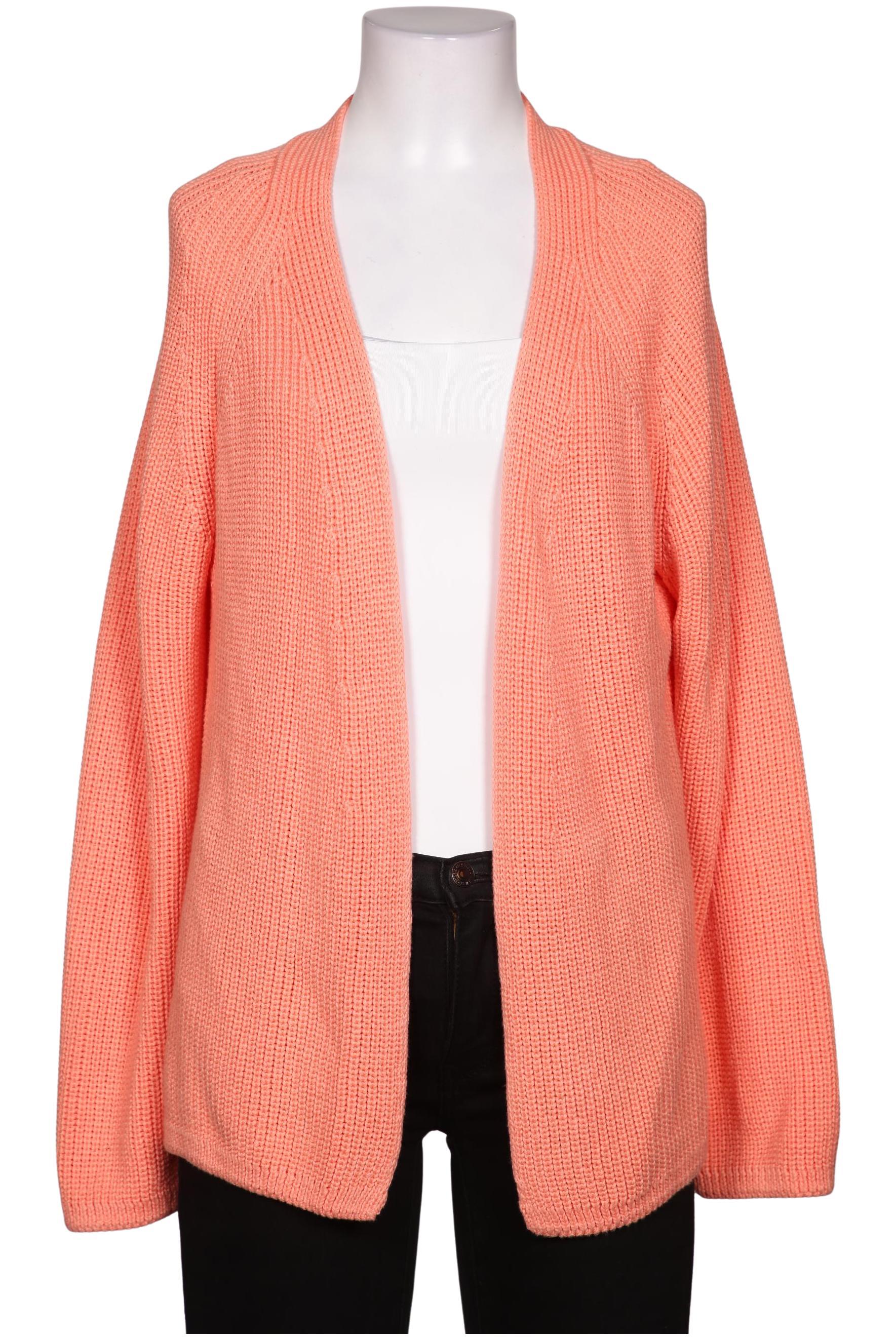 

hessnatur Damen Strickjacke, orange, Gr. 38