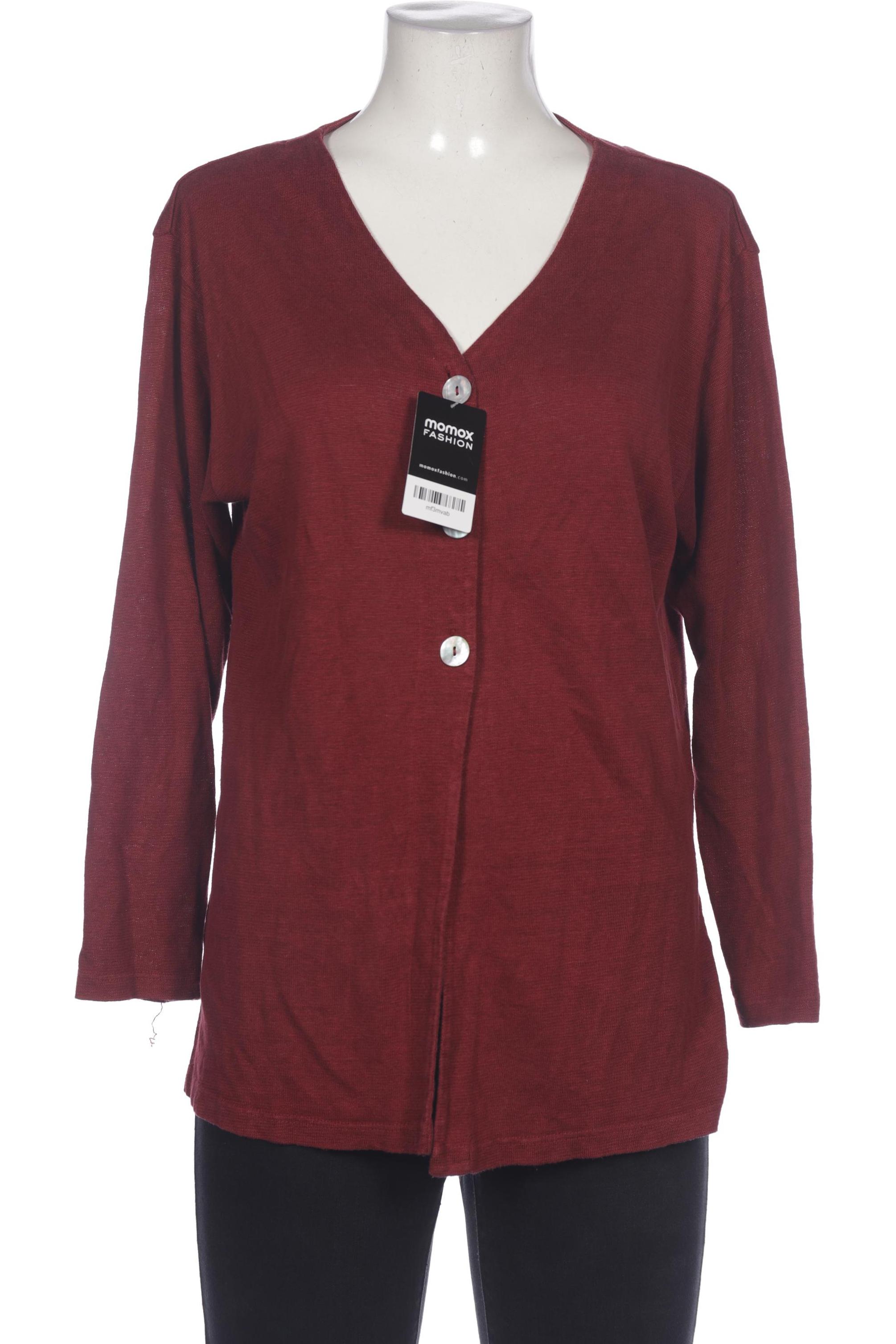 

hessnatur Damen Strickjacke, bordeaux, Gr. 38