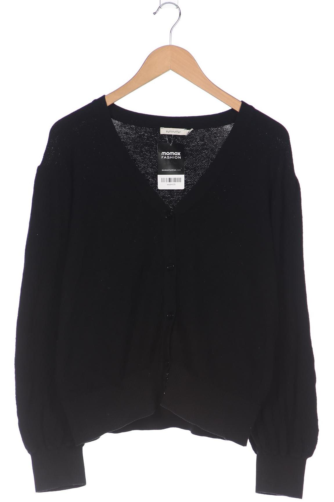 

hessnatur Damen Strickjacke, schwarz, Gr. 46