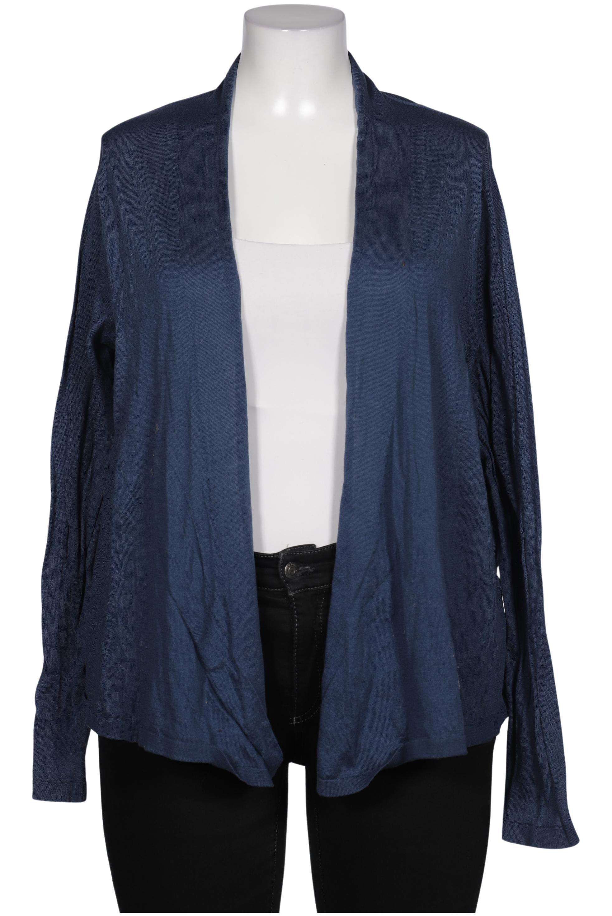 

hessnatur Damen Strickjacke, marineblau, Gr. 48