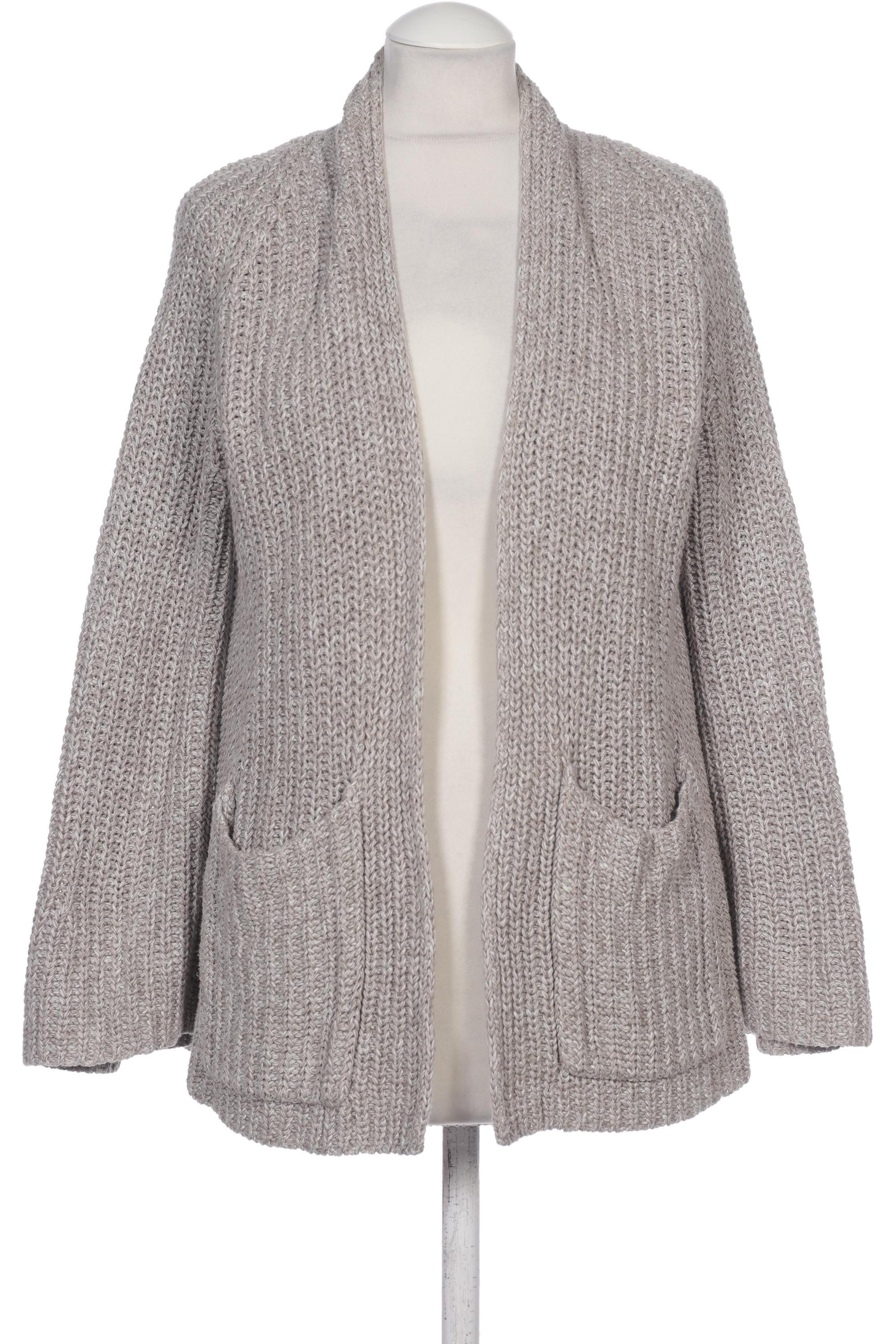 

hessnatur Damen Strickjacke, grau, Gr. 38