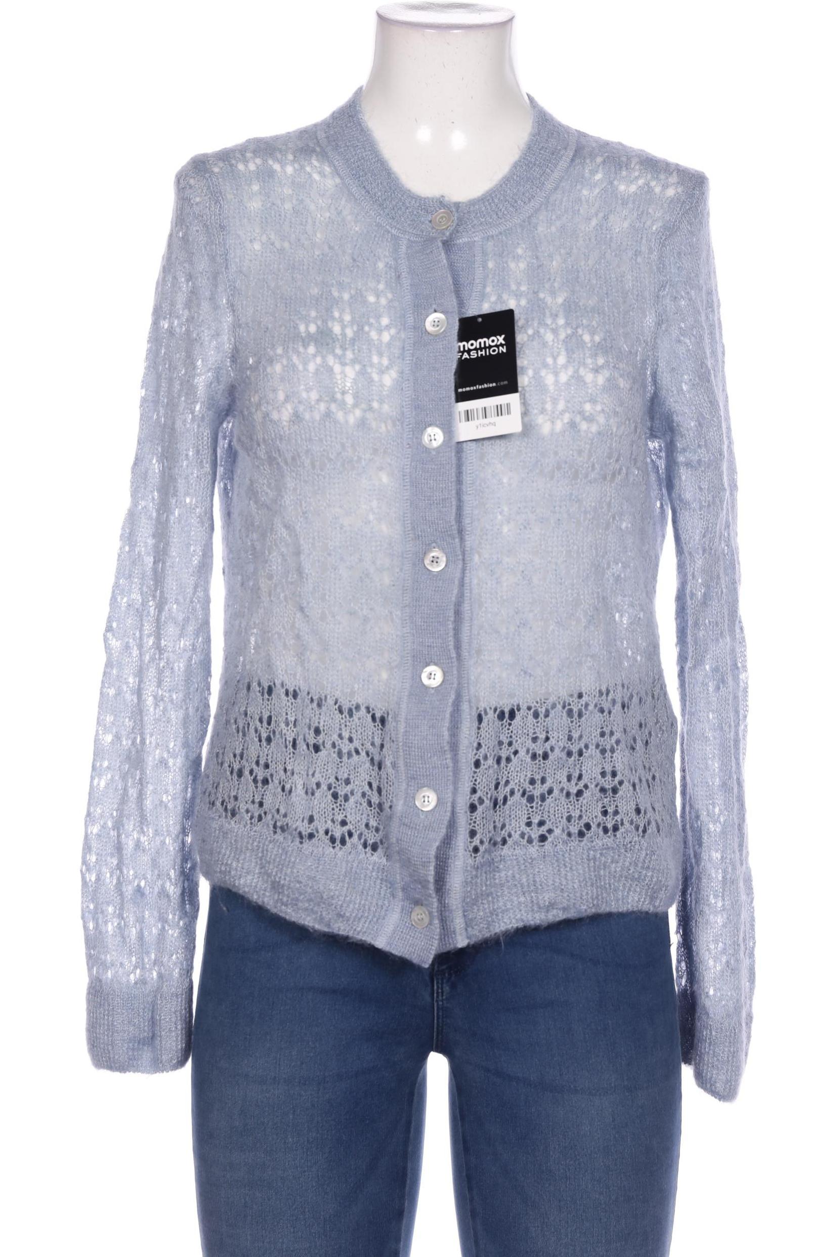 

hessnatur Damen Strickjacke, hellblau, Gr. 40