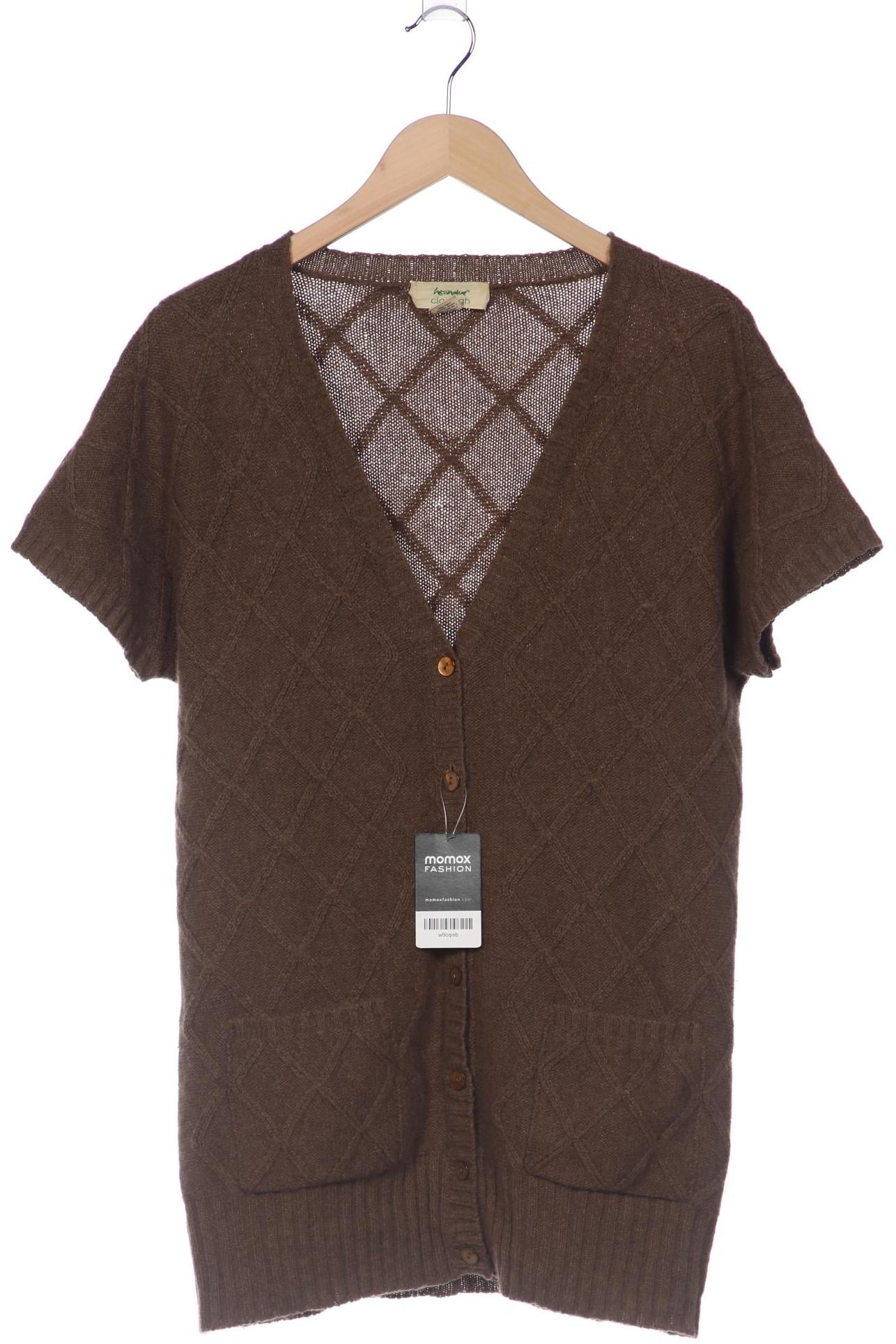 

hessnatur Damen Strickjacke, braun, Gr. 40