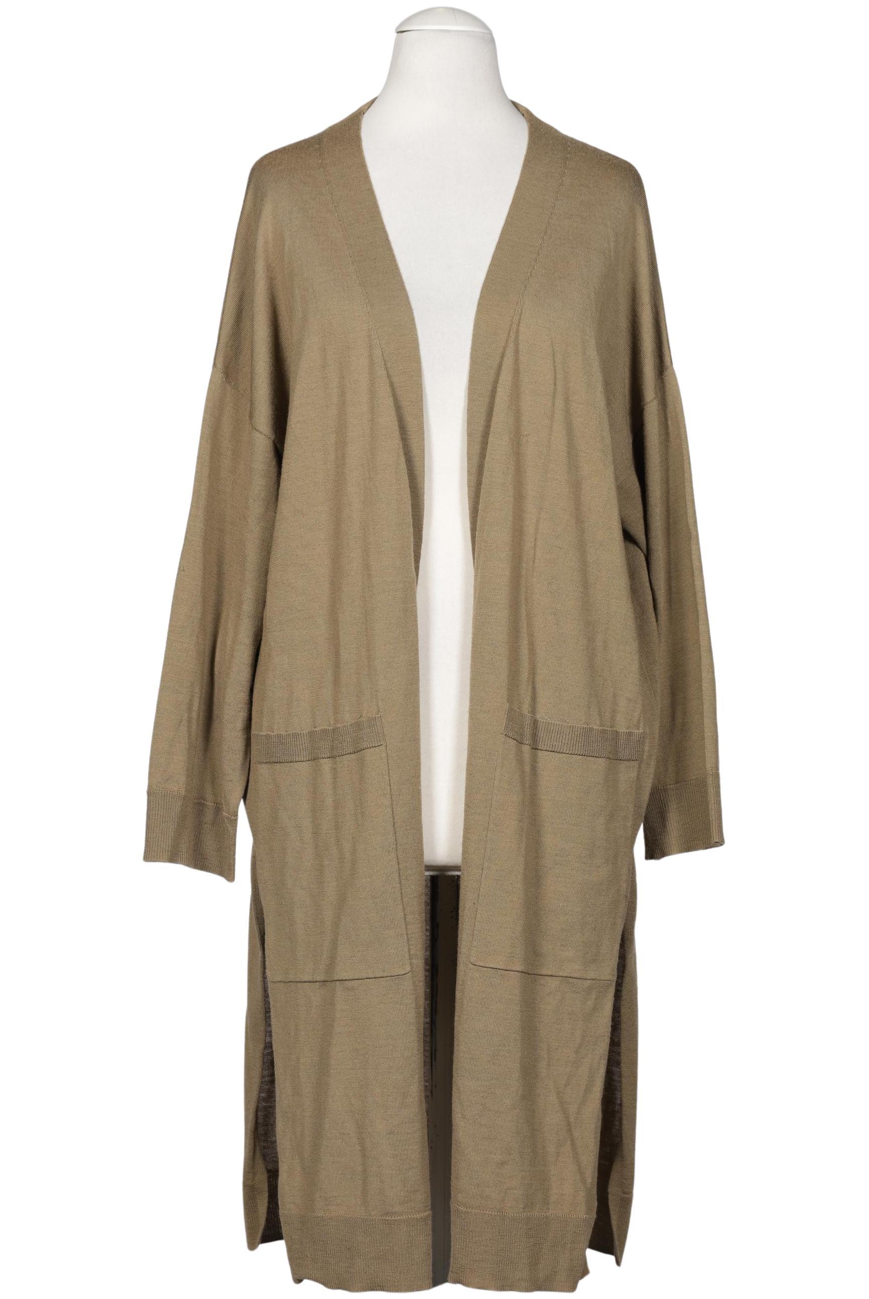 

hessnatur Damen Strickjacke, beige, Gr. 34