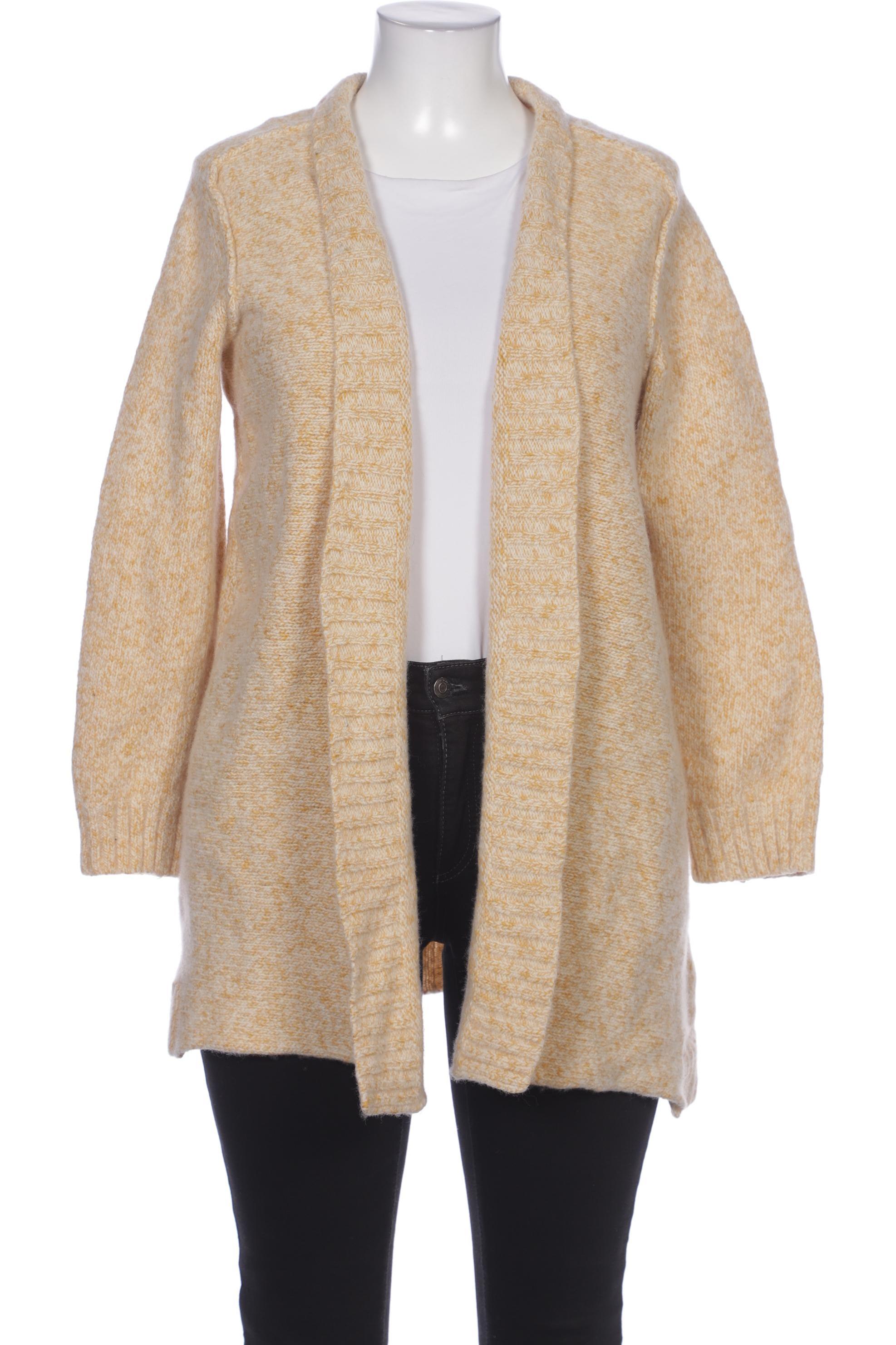 

hessnatur Damen Strickjacke, gelb, Gr. 48