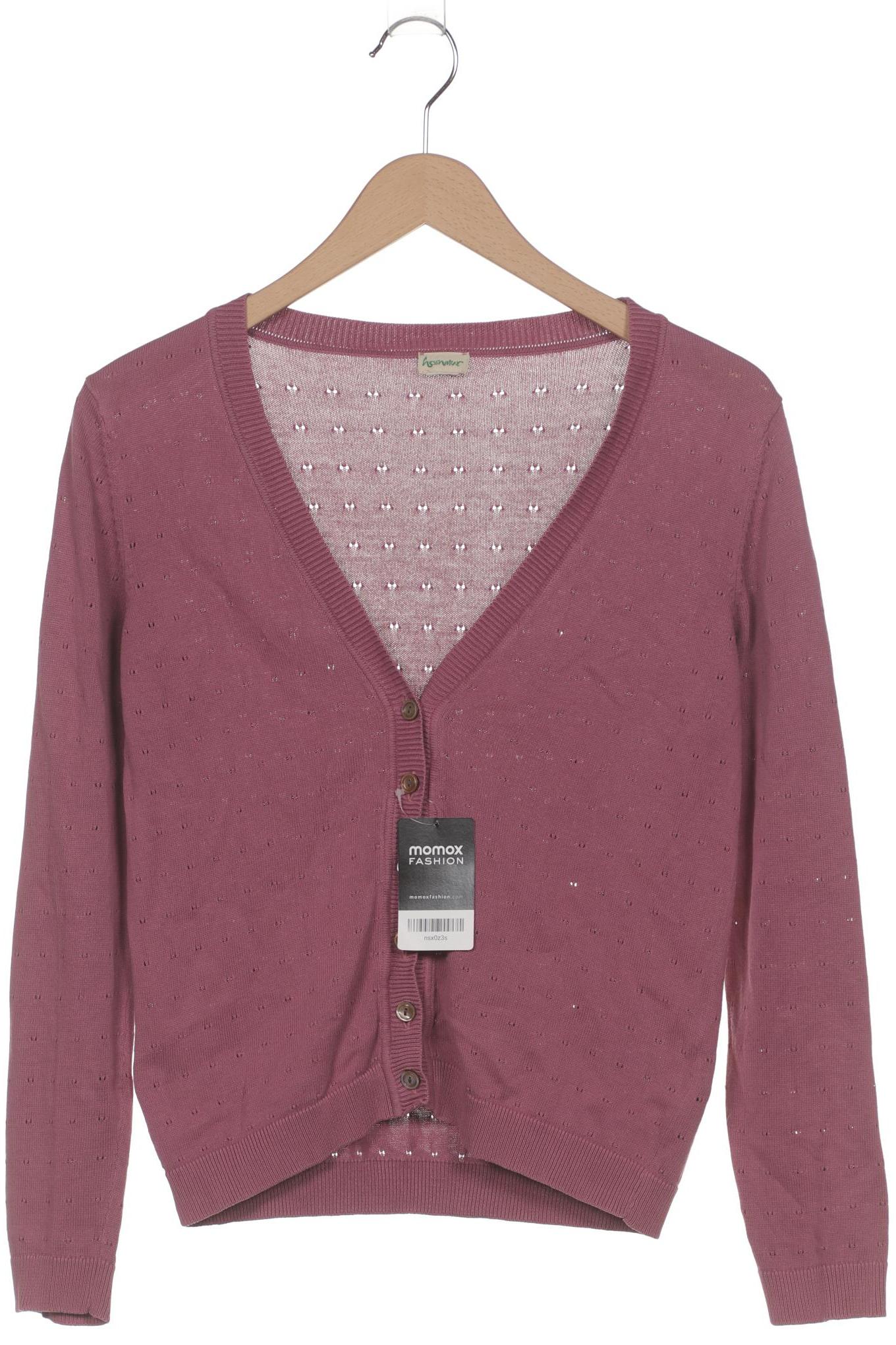 

hessnatur Damen Strickjacke, pink, Gr. 34