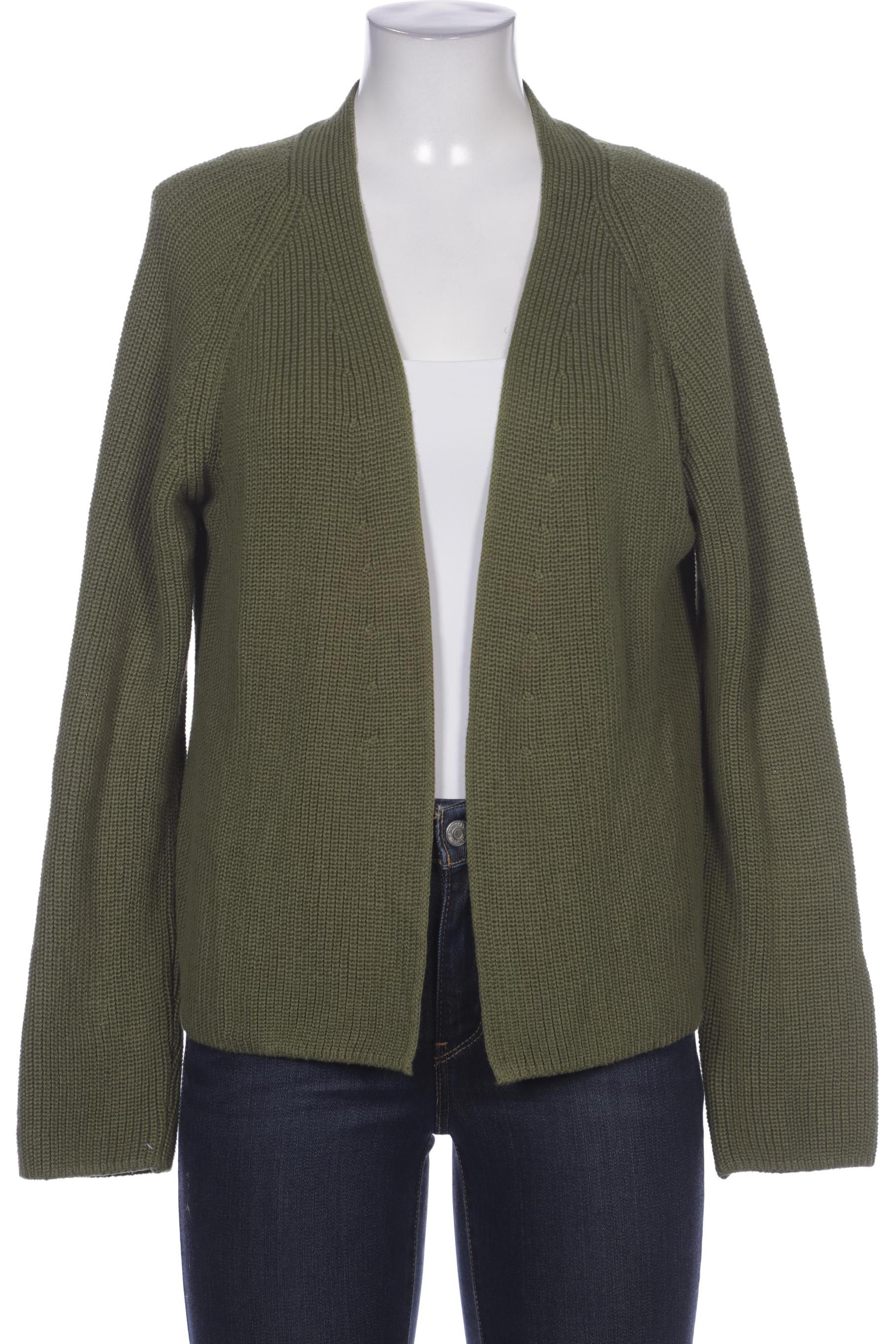 

hessnatur Damen Strickjacke, grün, Gr. 38