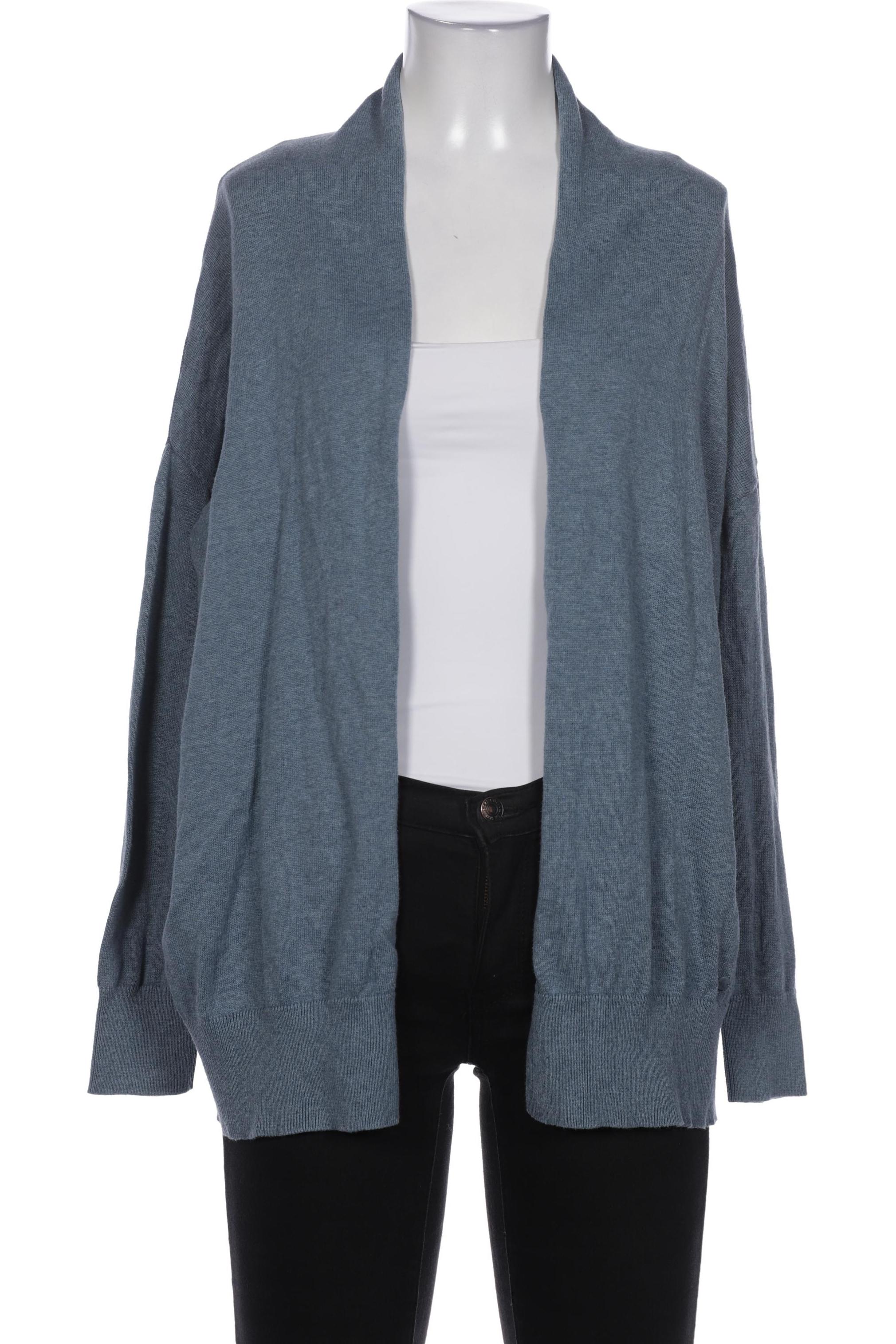 

hessnatur Damen Strickjacke, blau, Gr. 36