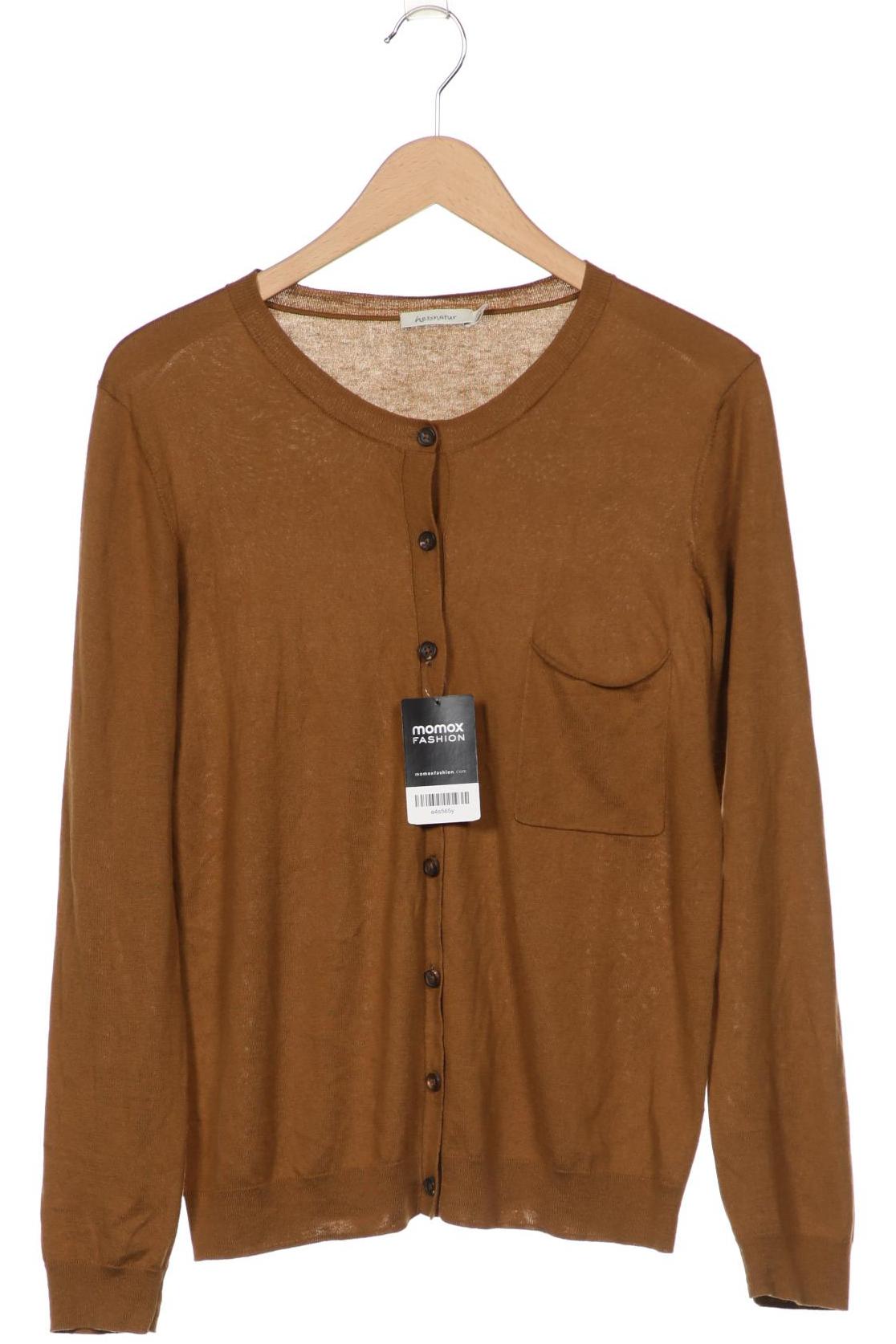 

hessnatur Damen Strickjacke, braun, Gr. 42